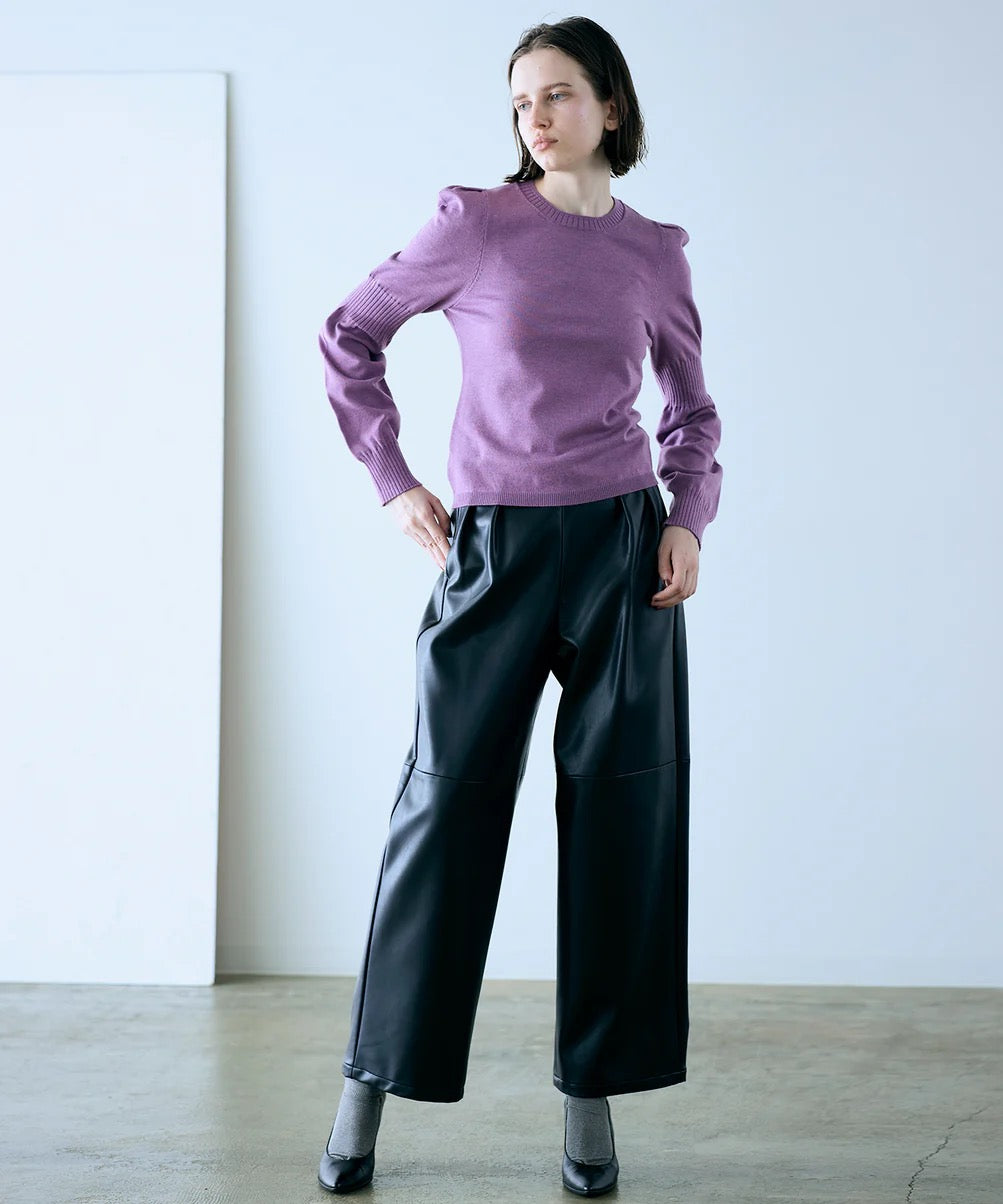 14g wool modern sleeve top