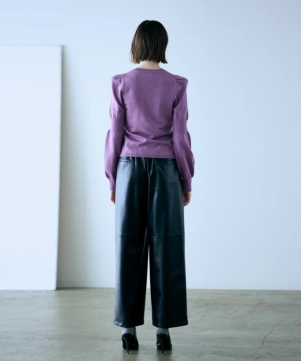 14g wool modern sleeve top