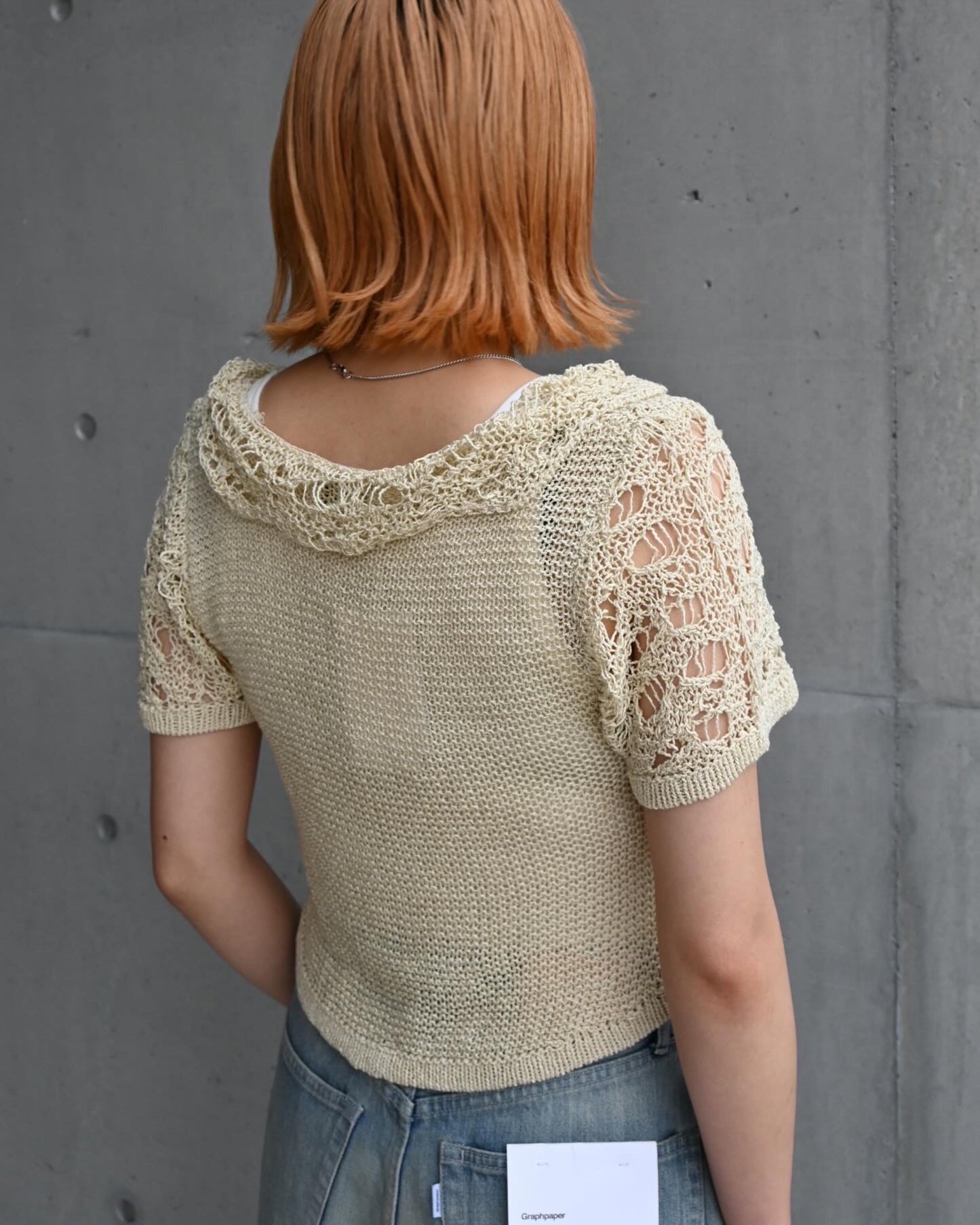 CROPPED CROCHET KNIT TOPS