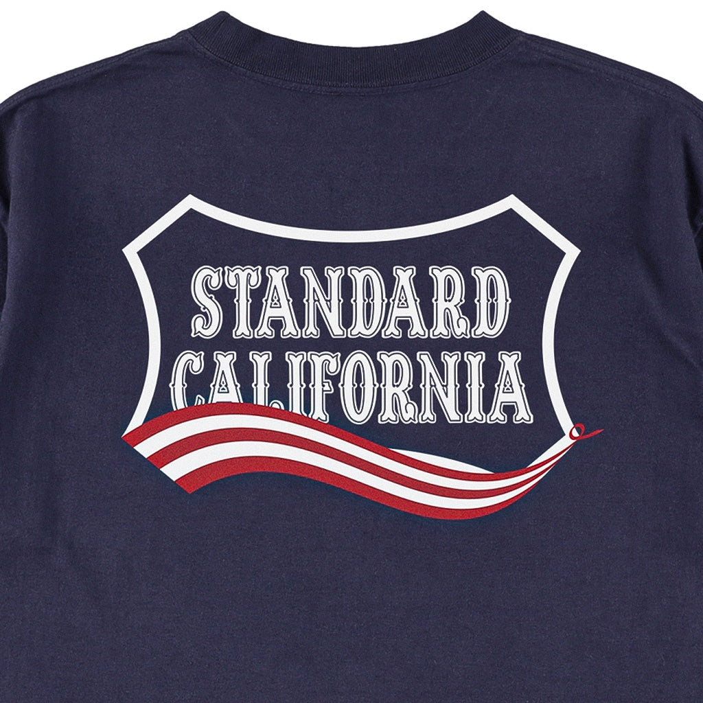 SD Heavyweight Shield Logo T July 4th