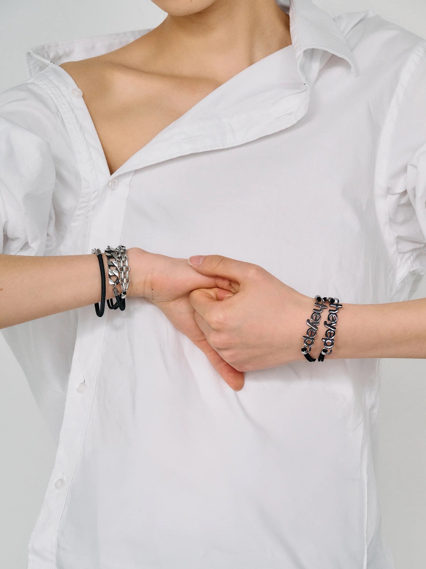 Chunky Chain Hair Ties (3-piece)