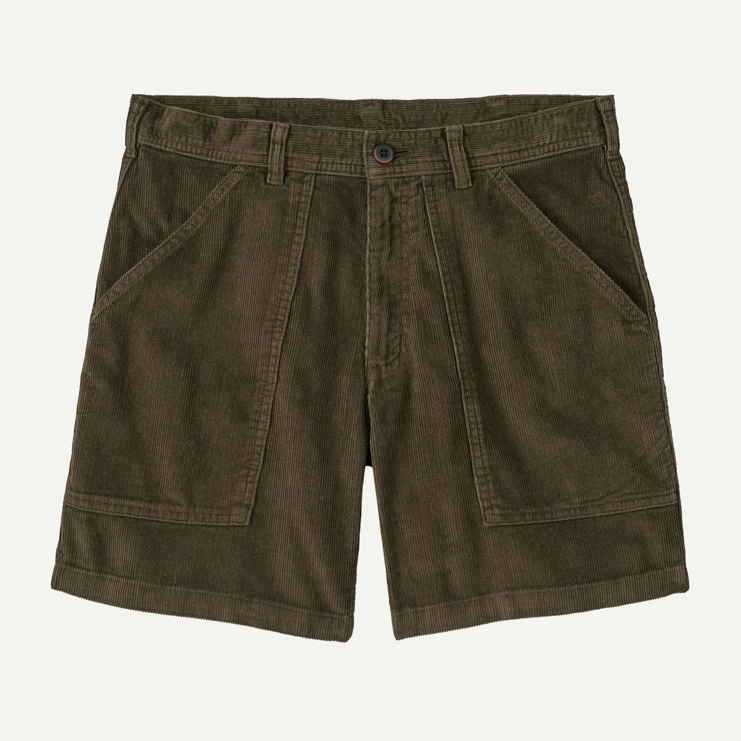 M's Organic Cotton Cord Utility Shorts - 6in.