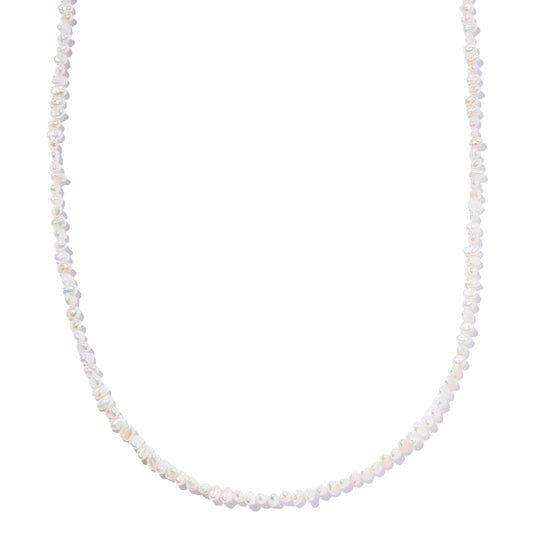 effortles pearl long necklace