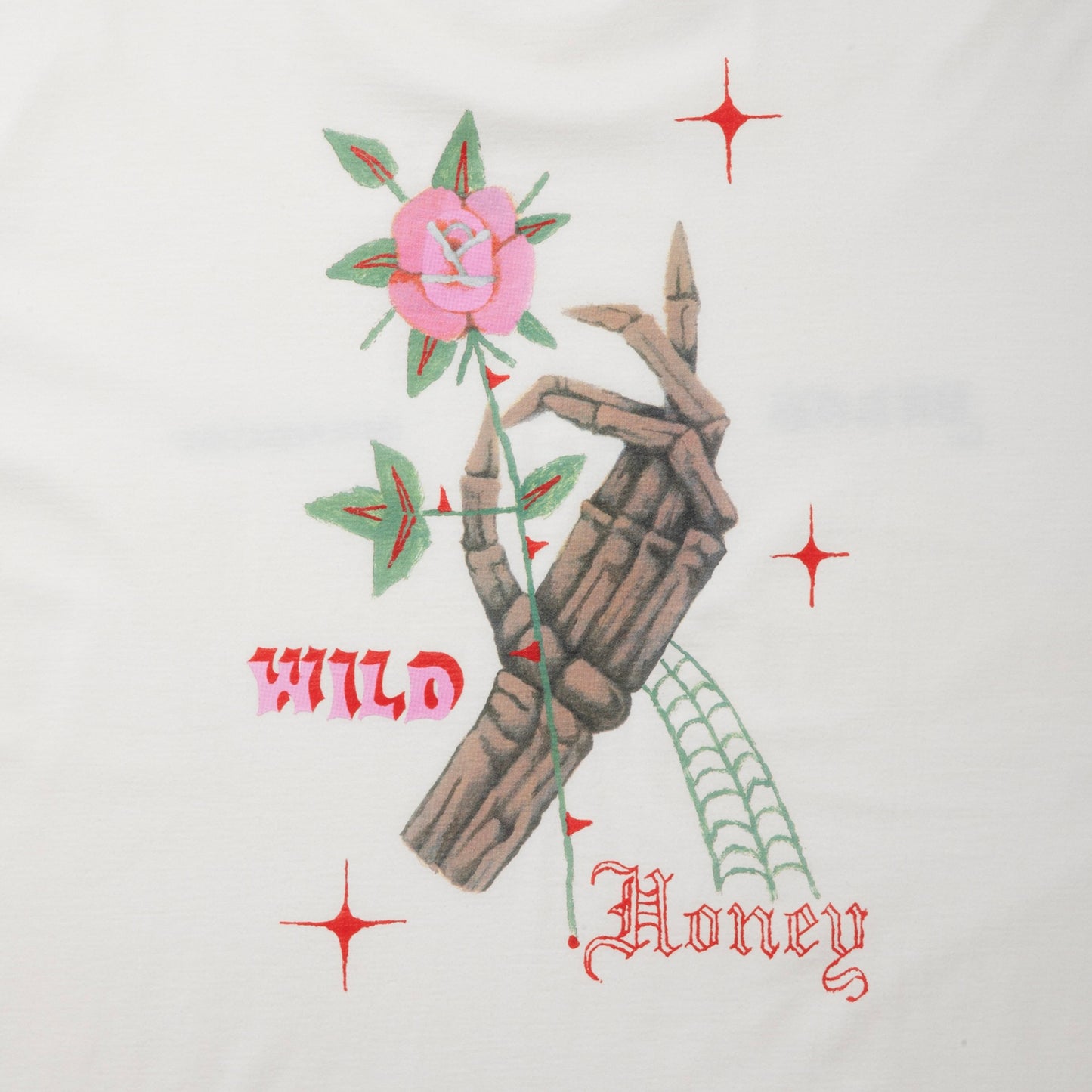 Print S/S Tee (Wild Honey)
