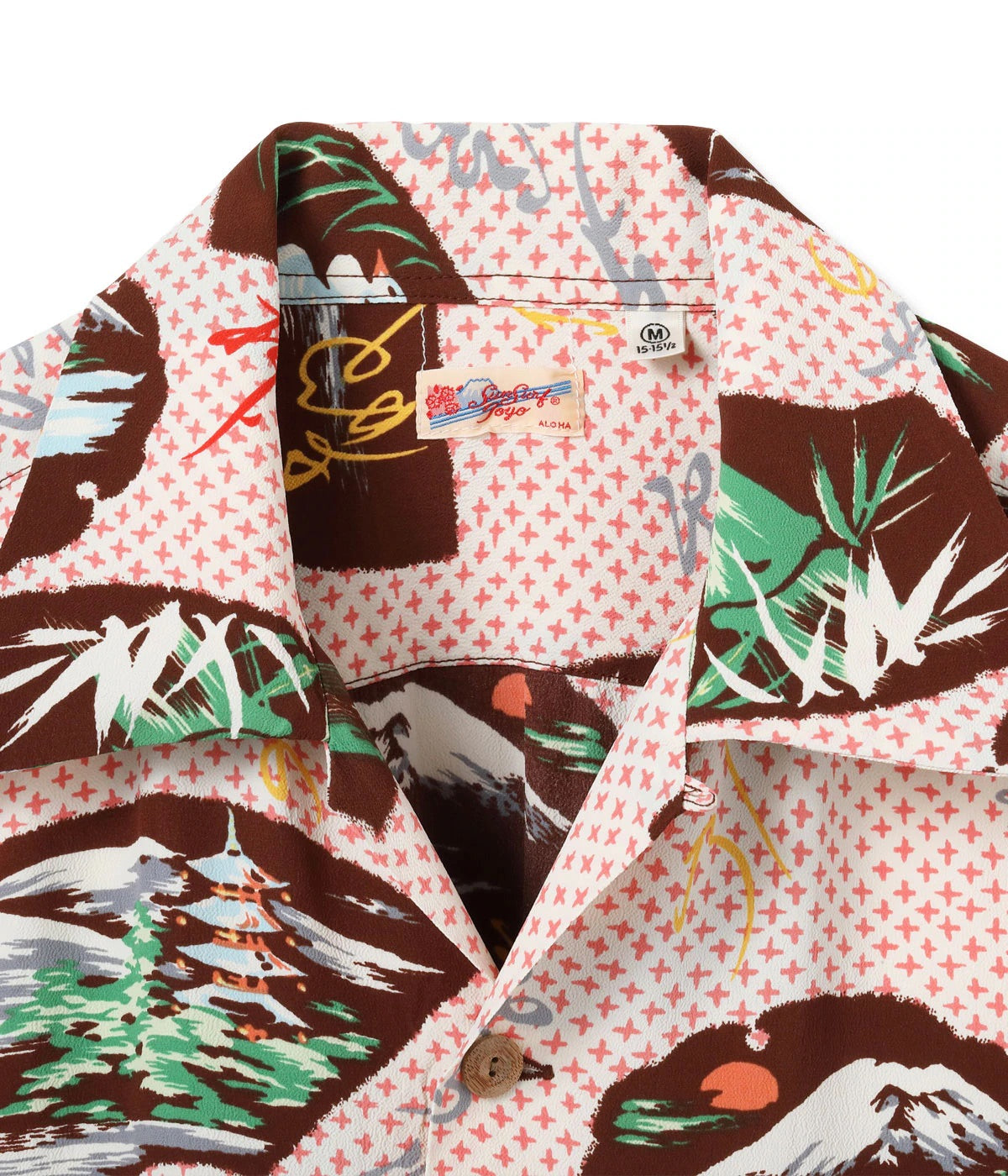 RAYON HAWAIIAN SHIRT “JAPANESE TRADITION” SS39418