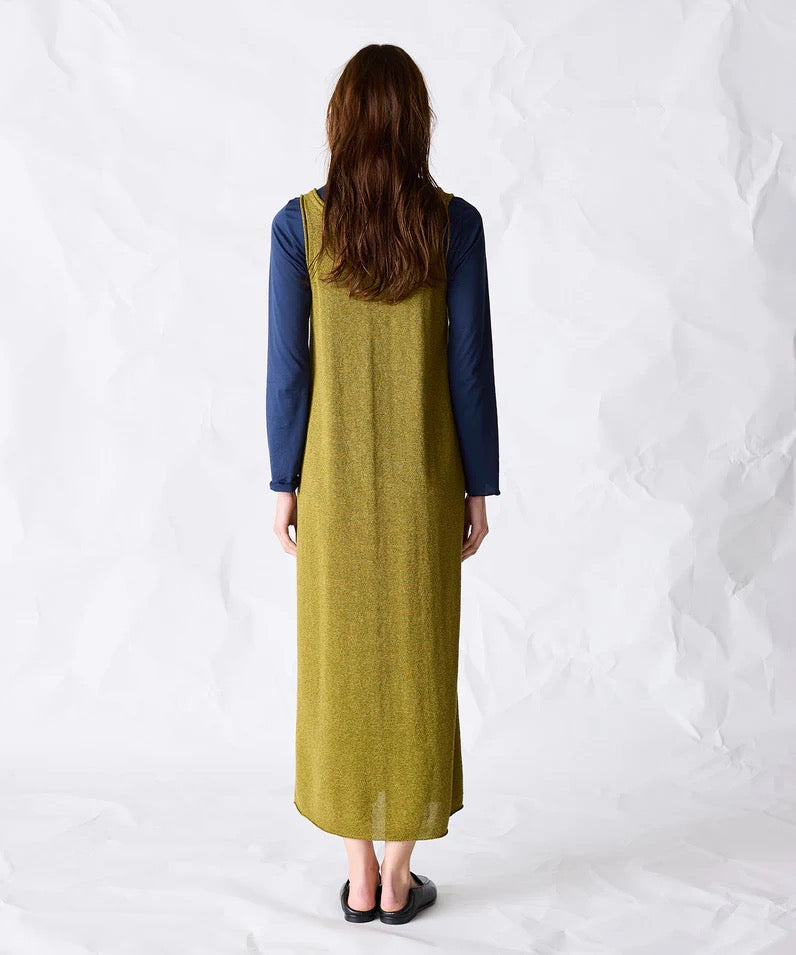 paper knit 2way dress