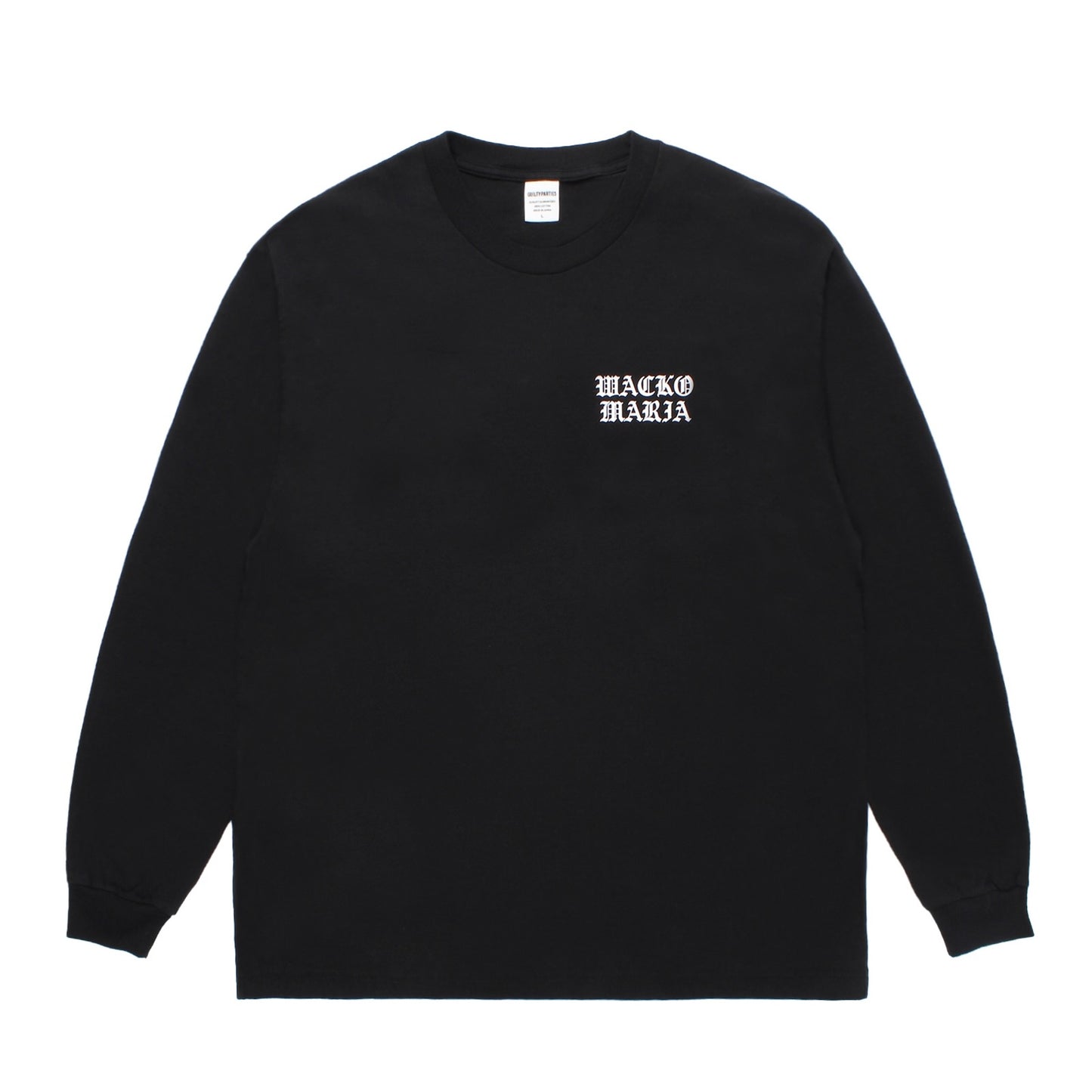 WASHED HEAVY WEIGHT CREW NECK LONG SLEEVE T-SHIRT ( TYPE-1 )