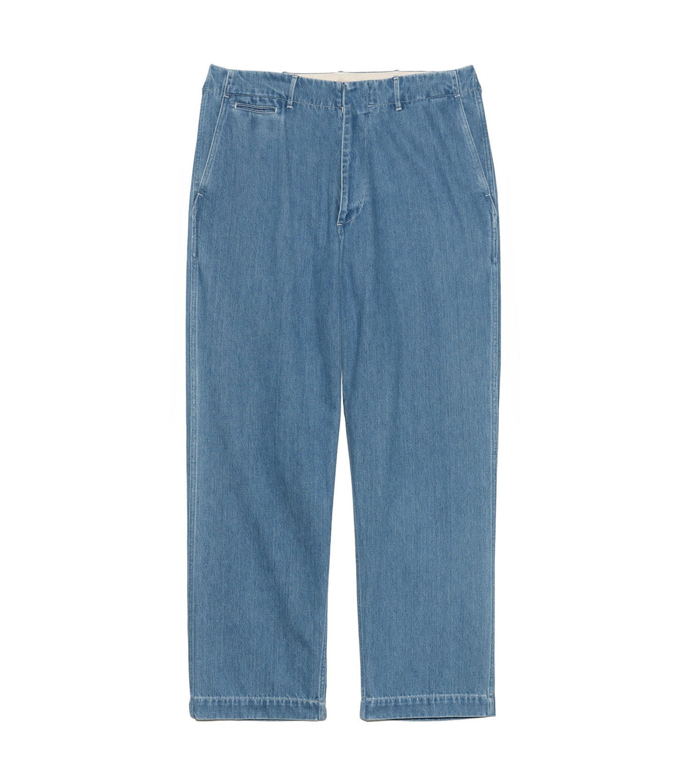 Wide Denim Pants