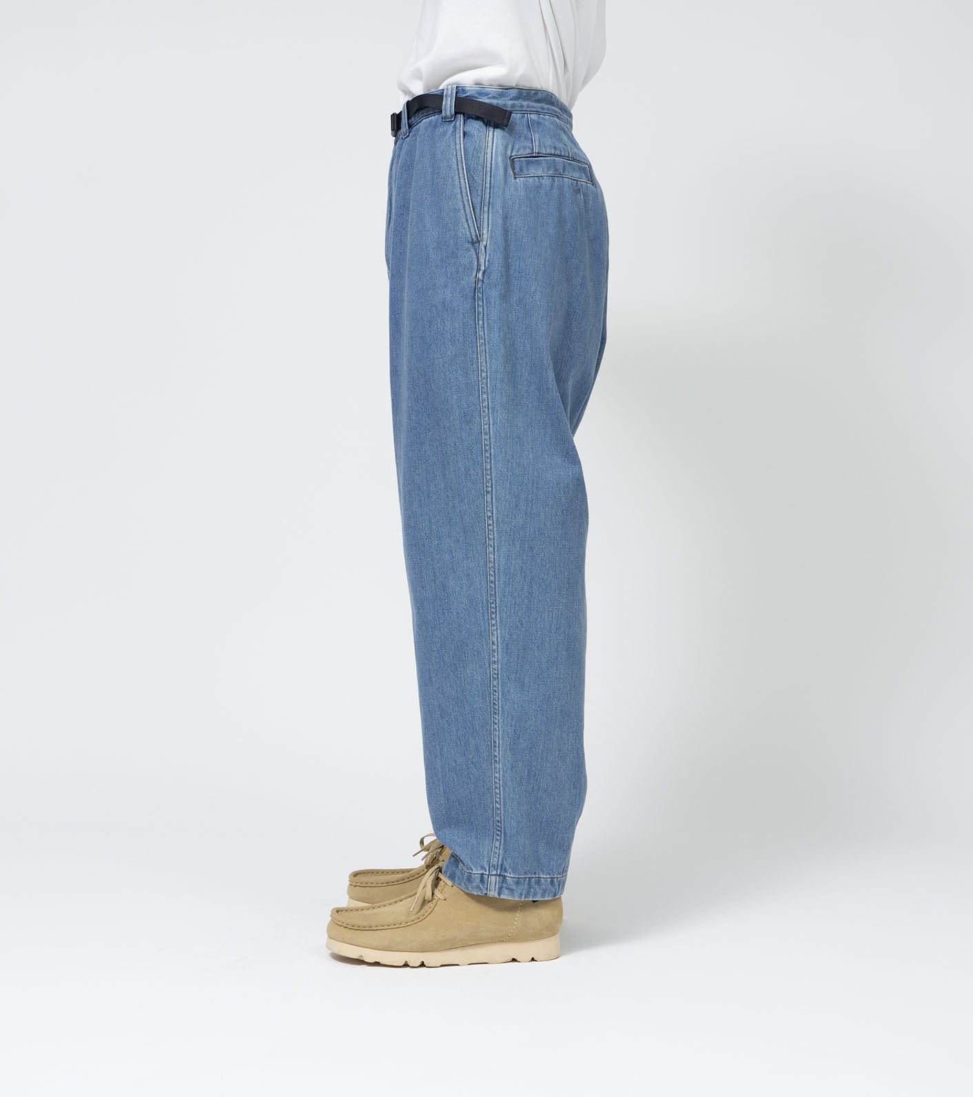 Denim Wide Tapered Field Pants
