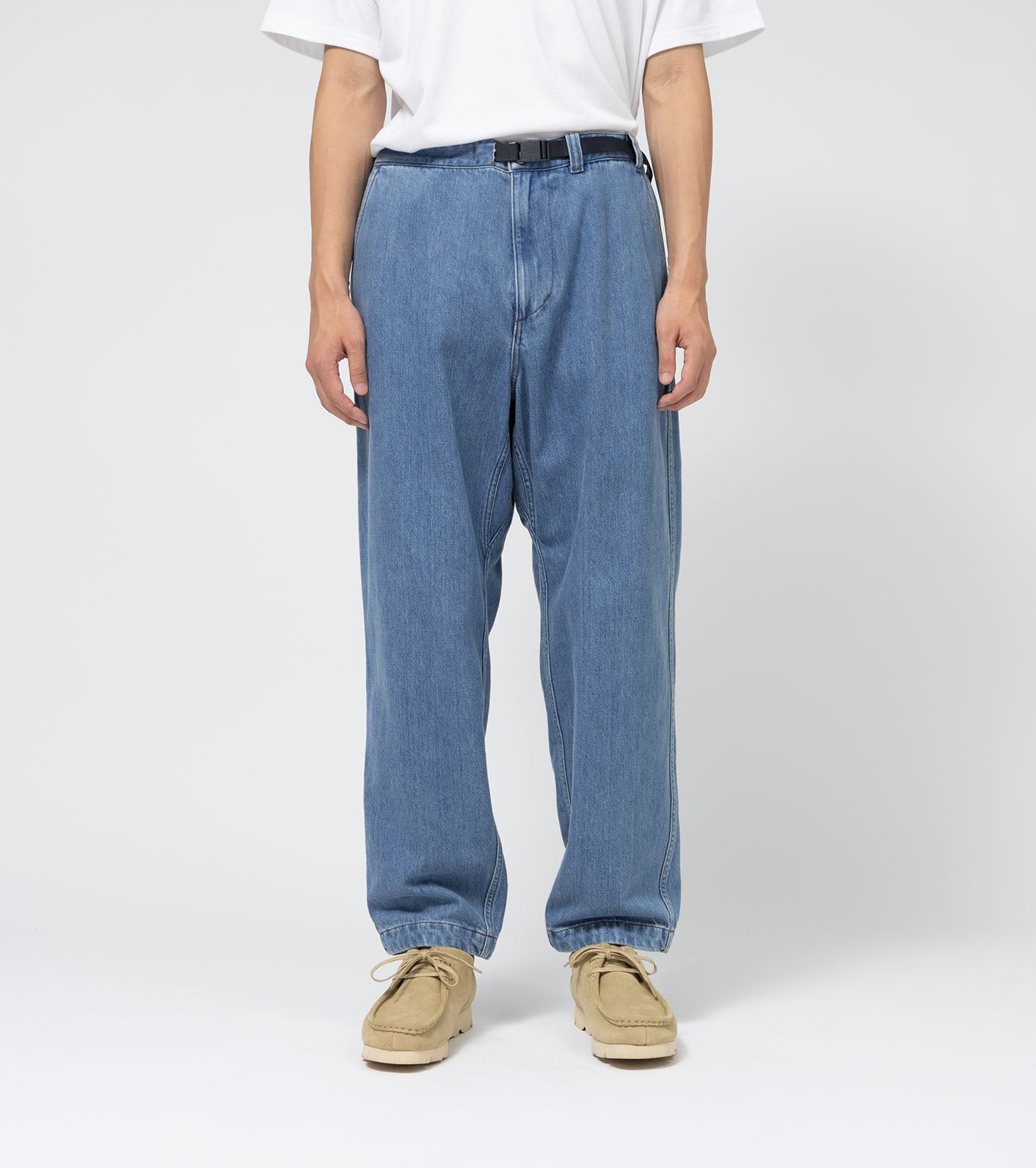 Denim Wide Tapered Field Pants