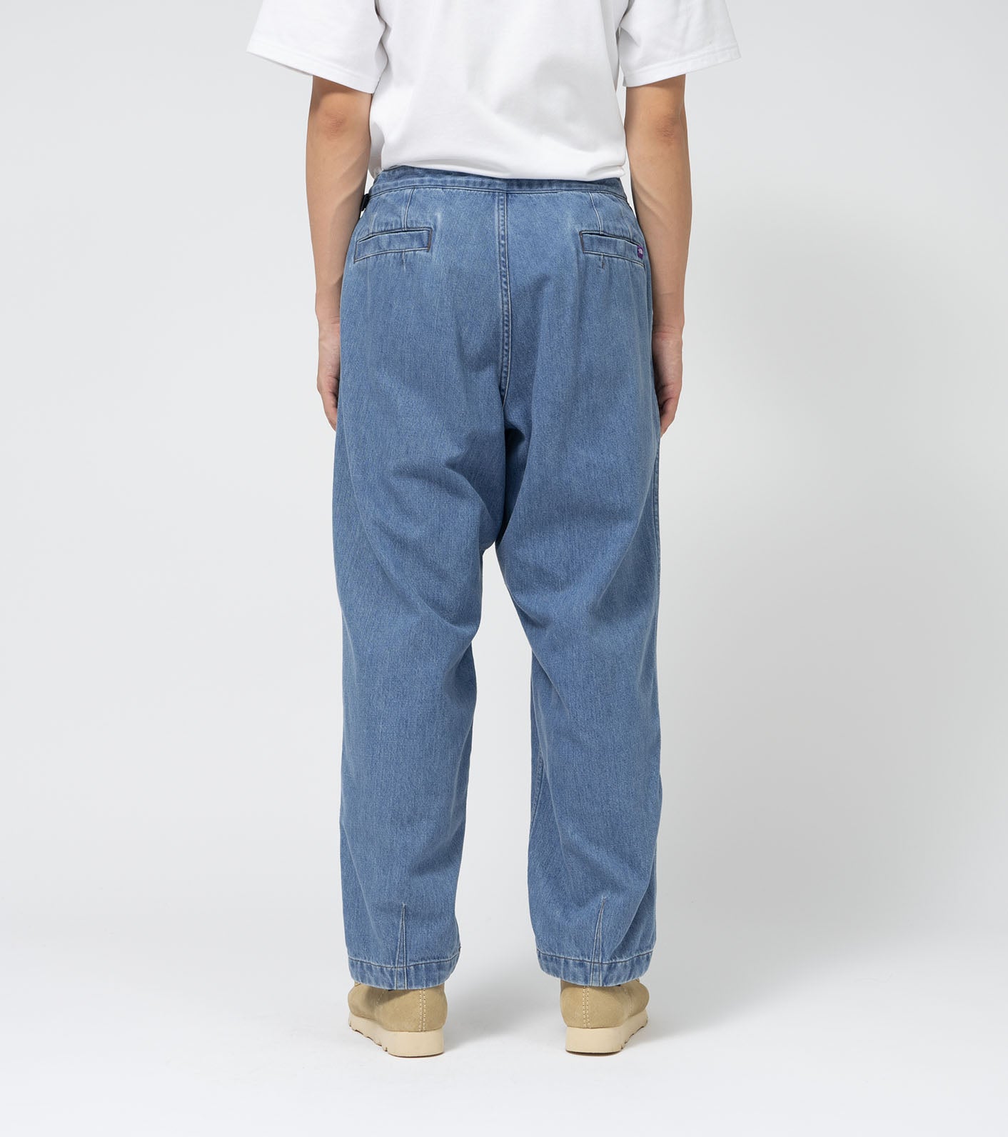 Denim Wide Tapered Field Pants