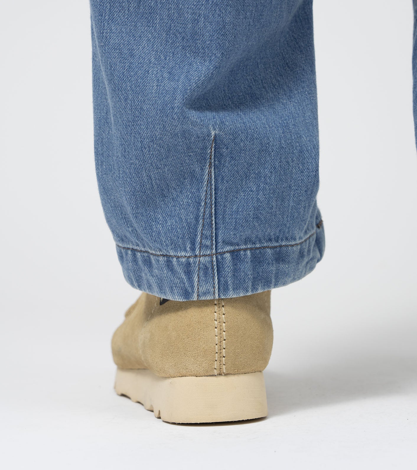 Denim Wide Tapered Field Pants