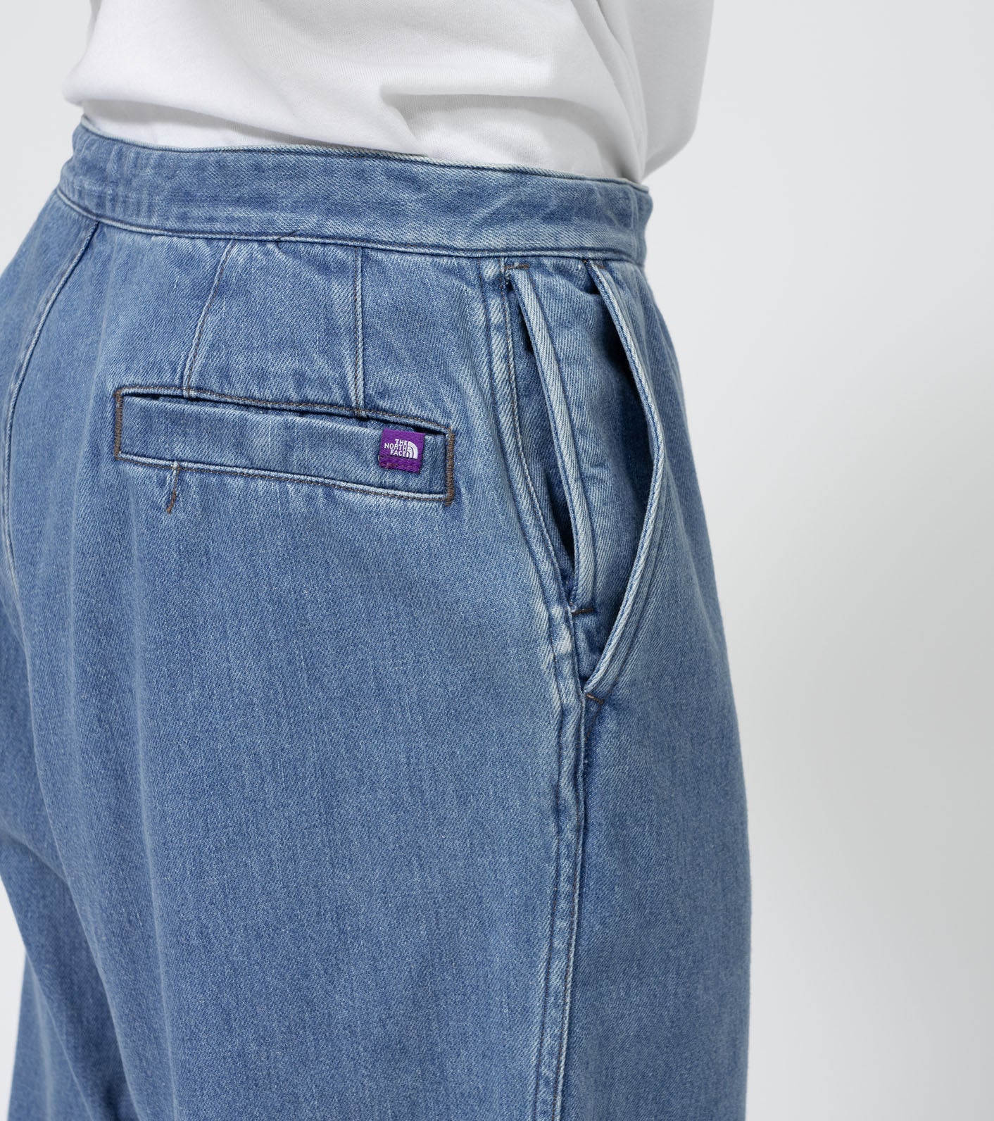Denim Wide Tapered Field Pants