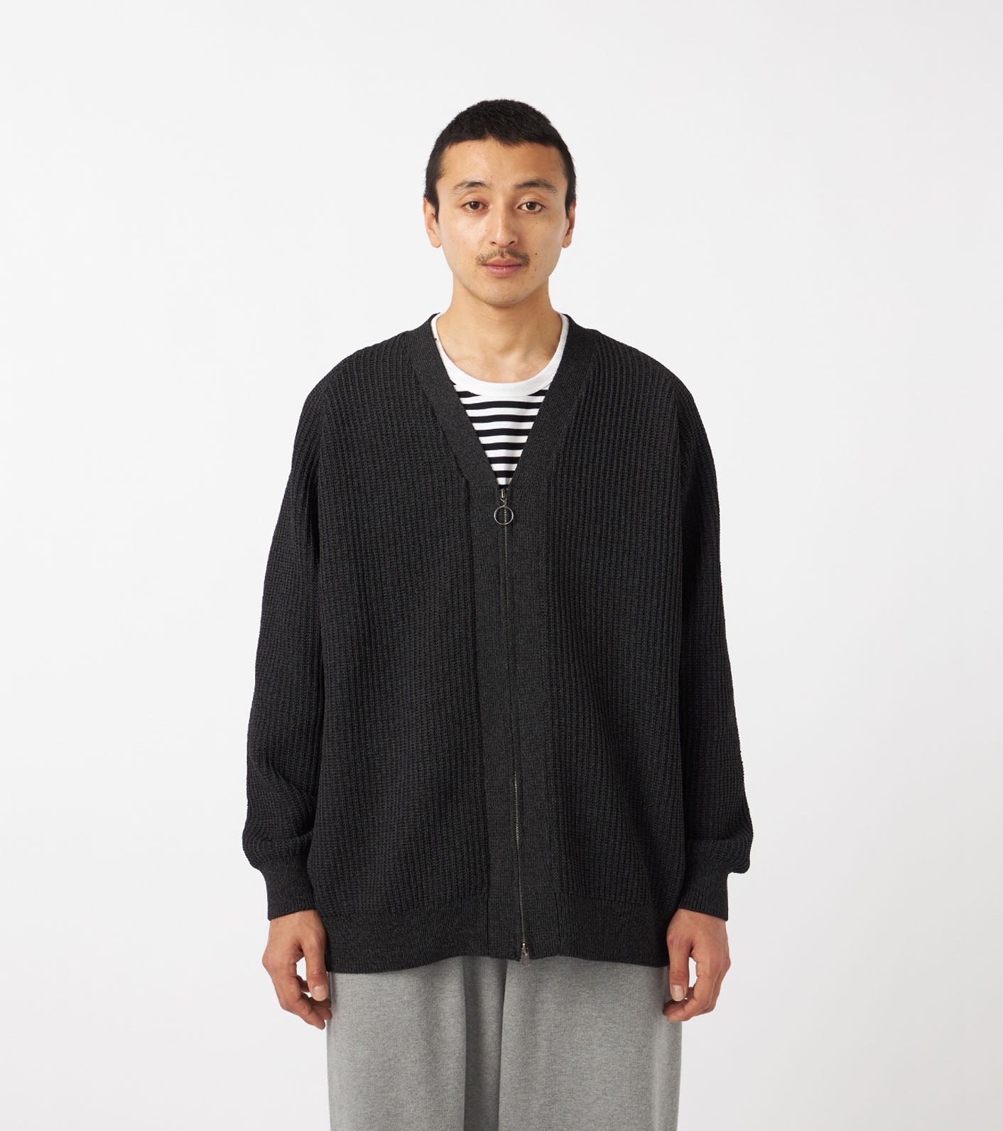 5G Zip Cardigan