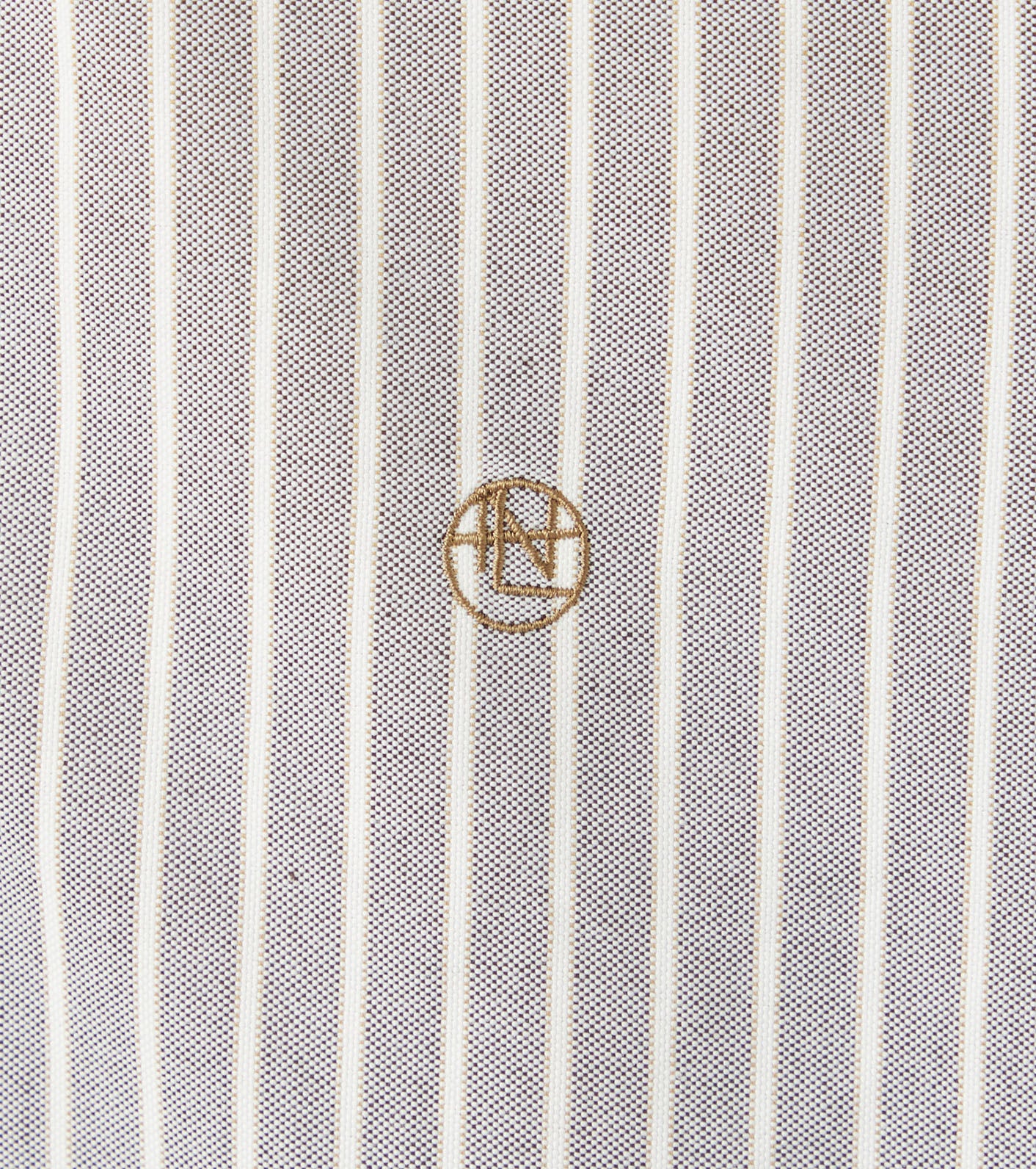 Button Down Stripe Wind Shirt