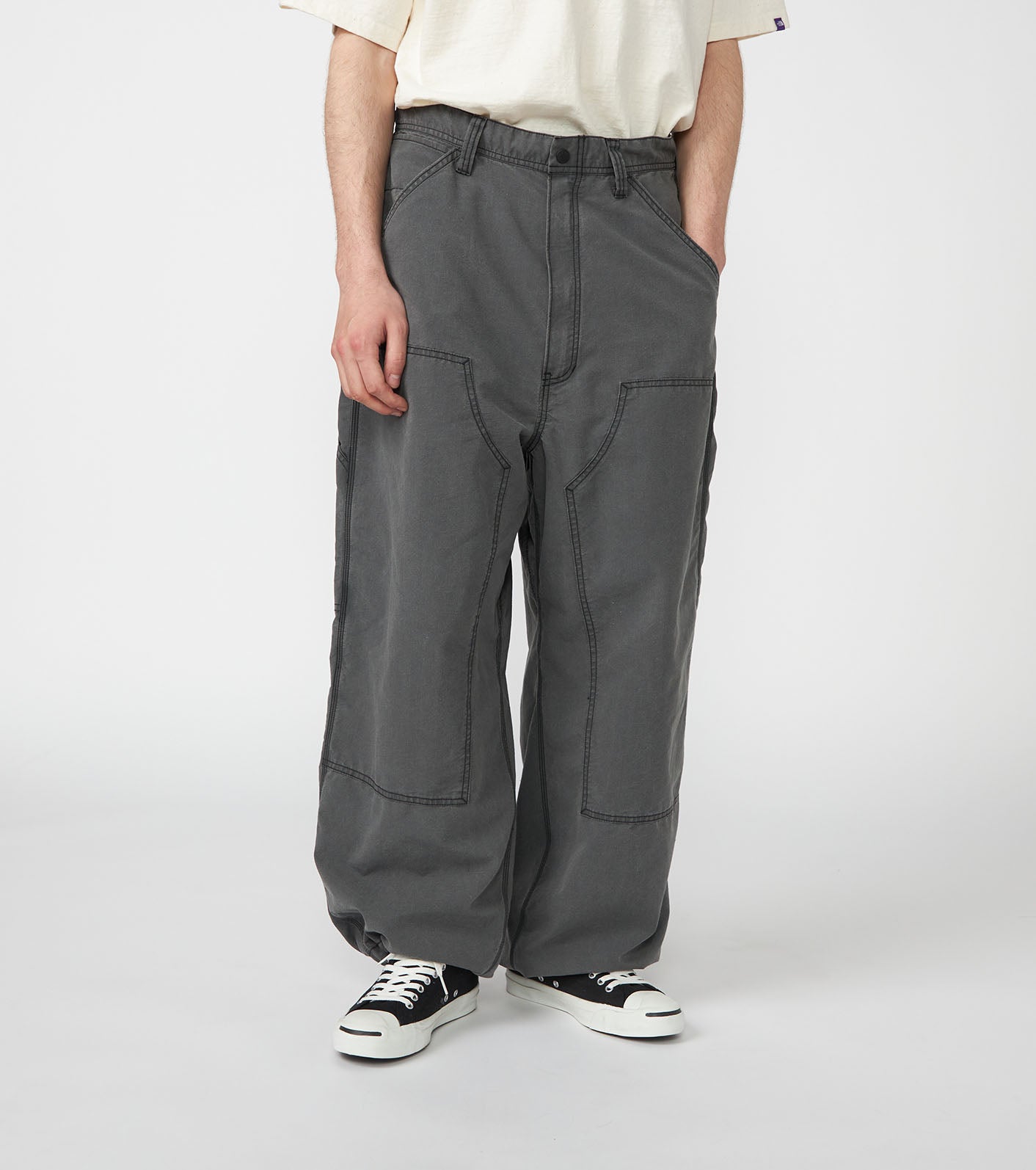 Cotton Nylon Weather Field Double Knee Pants