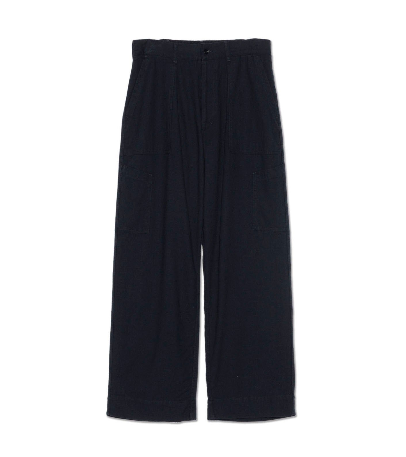 Silk Nep Cotton Twill Deck Pants