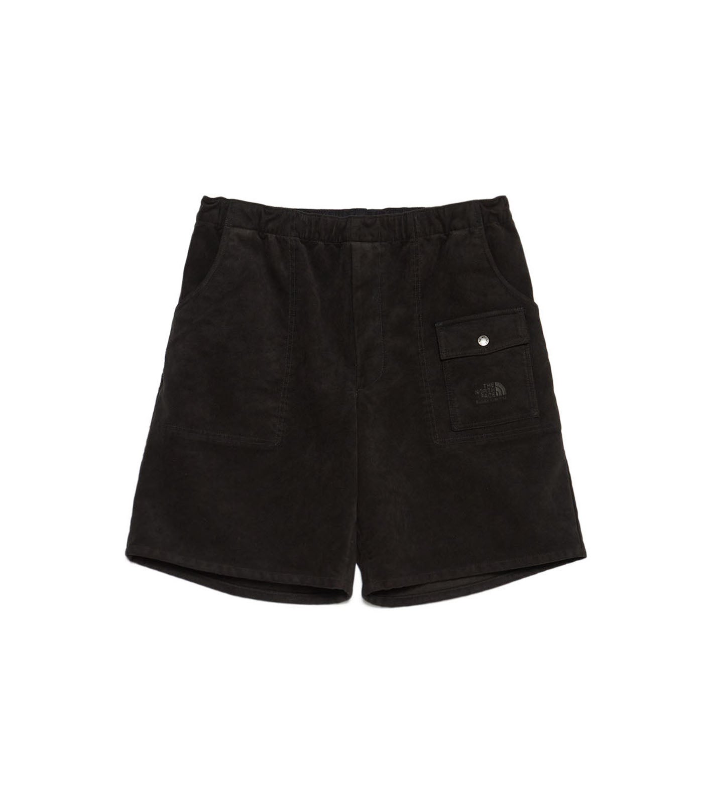 Synthetic Leather Field Shorts