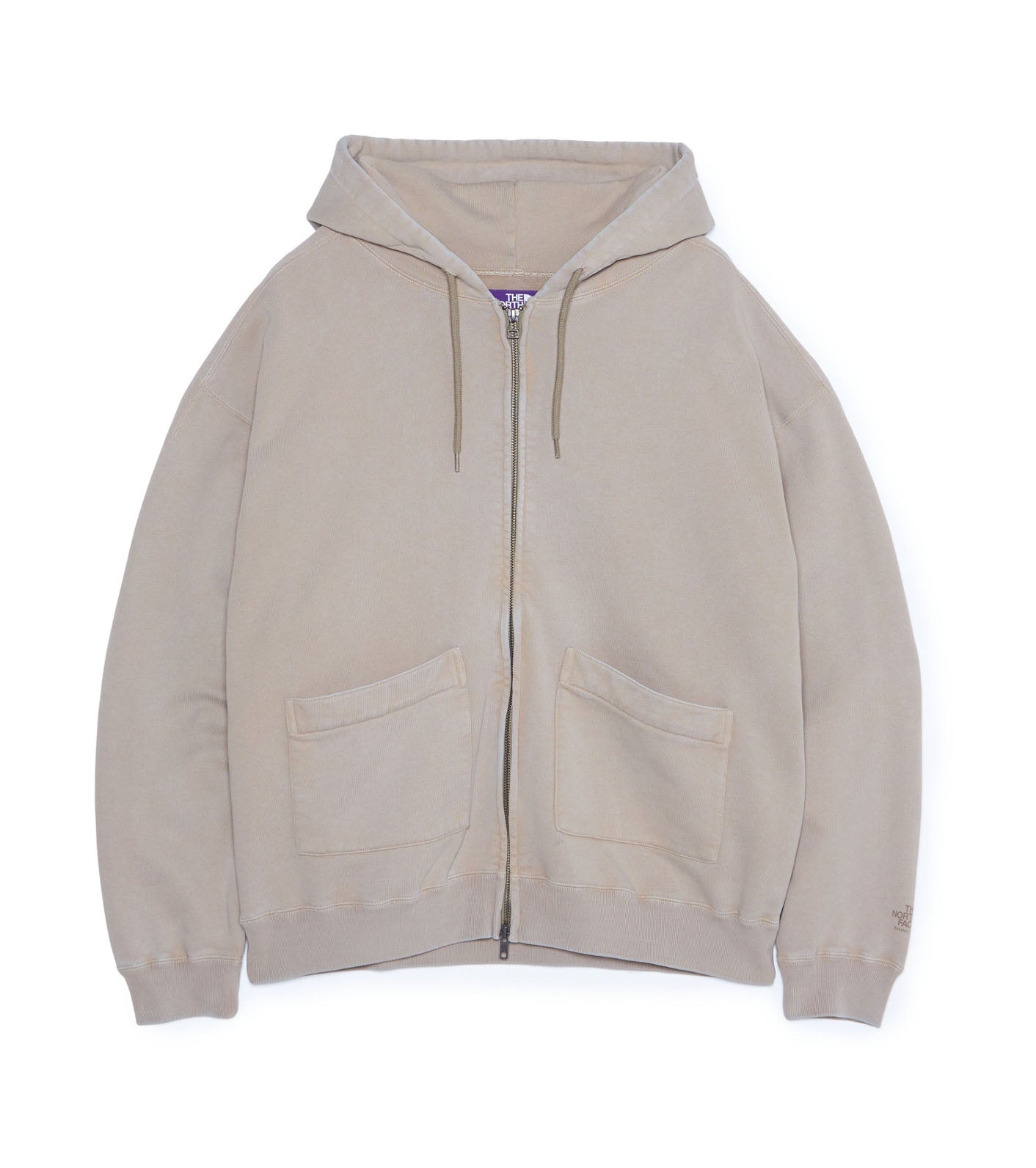 Garment Dyed Field Zip Up Hoodie
