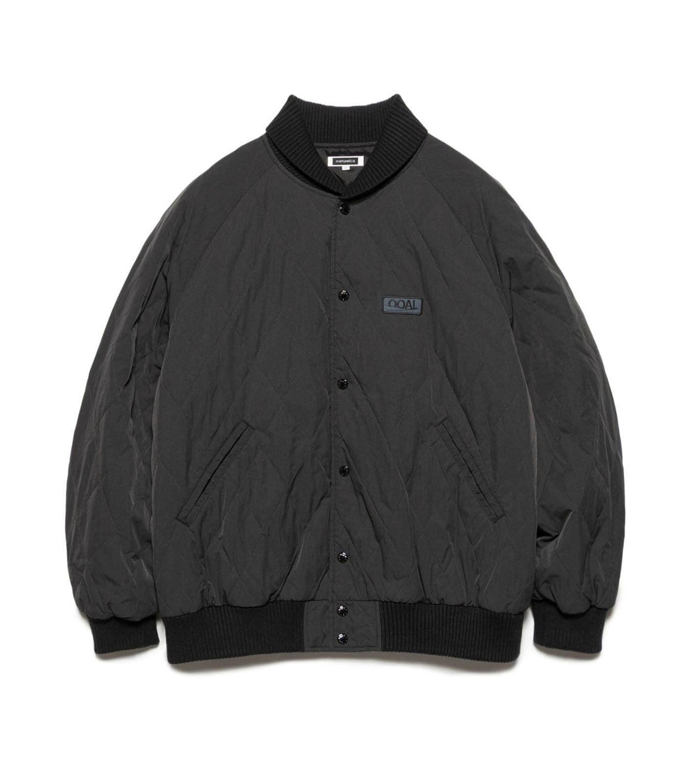 OOAL Quilting Varsity Jacket