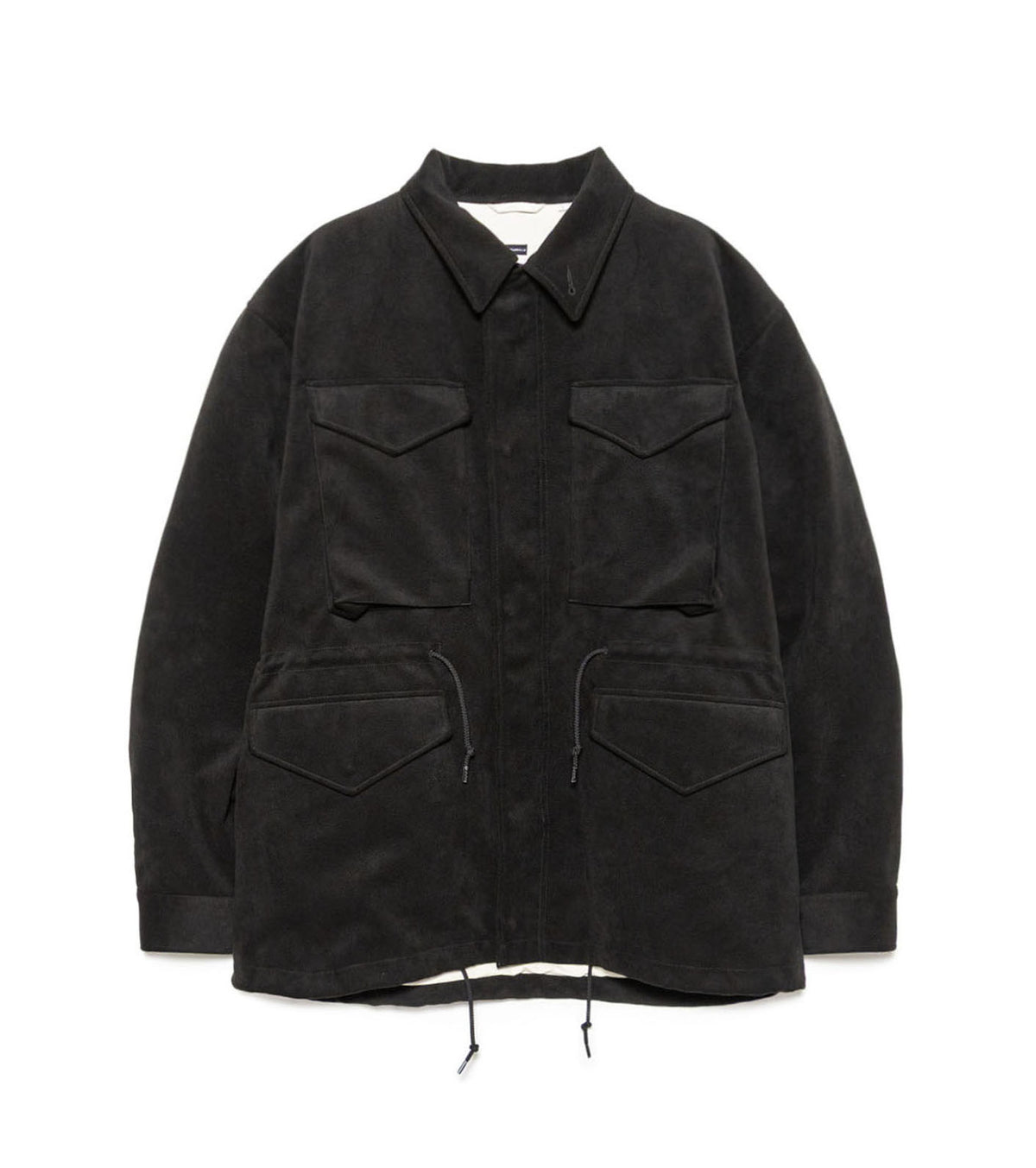 Synthetic Leather Field Jacket