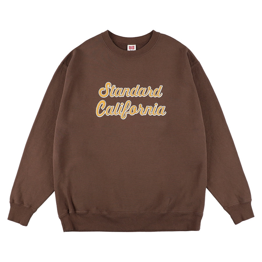 SD US Cotton Script Logo Crew Sweat