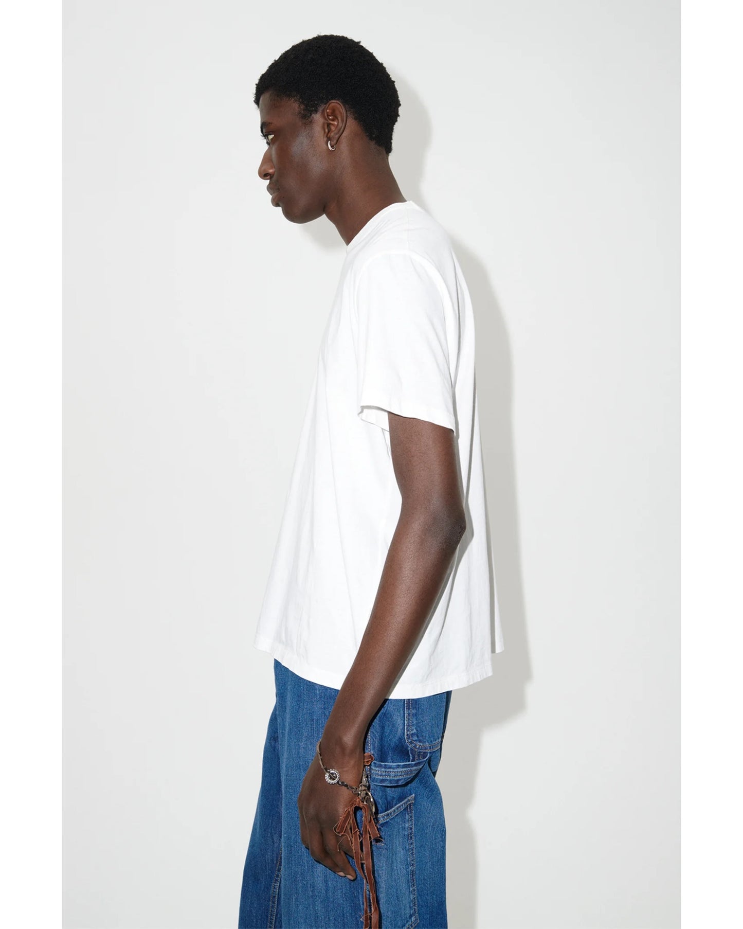 NEW BOX T-SHIRT WHITE CLEAN JERSEY