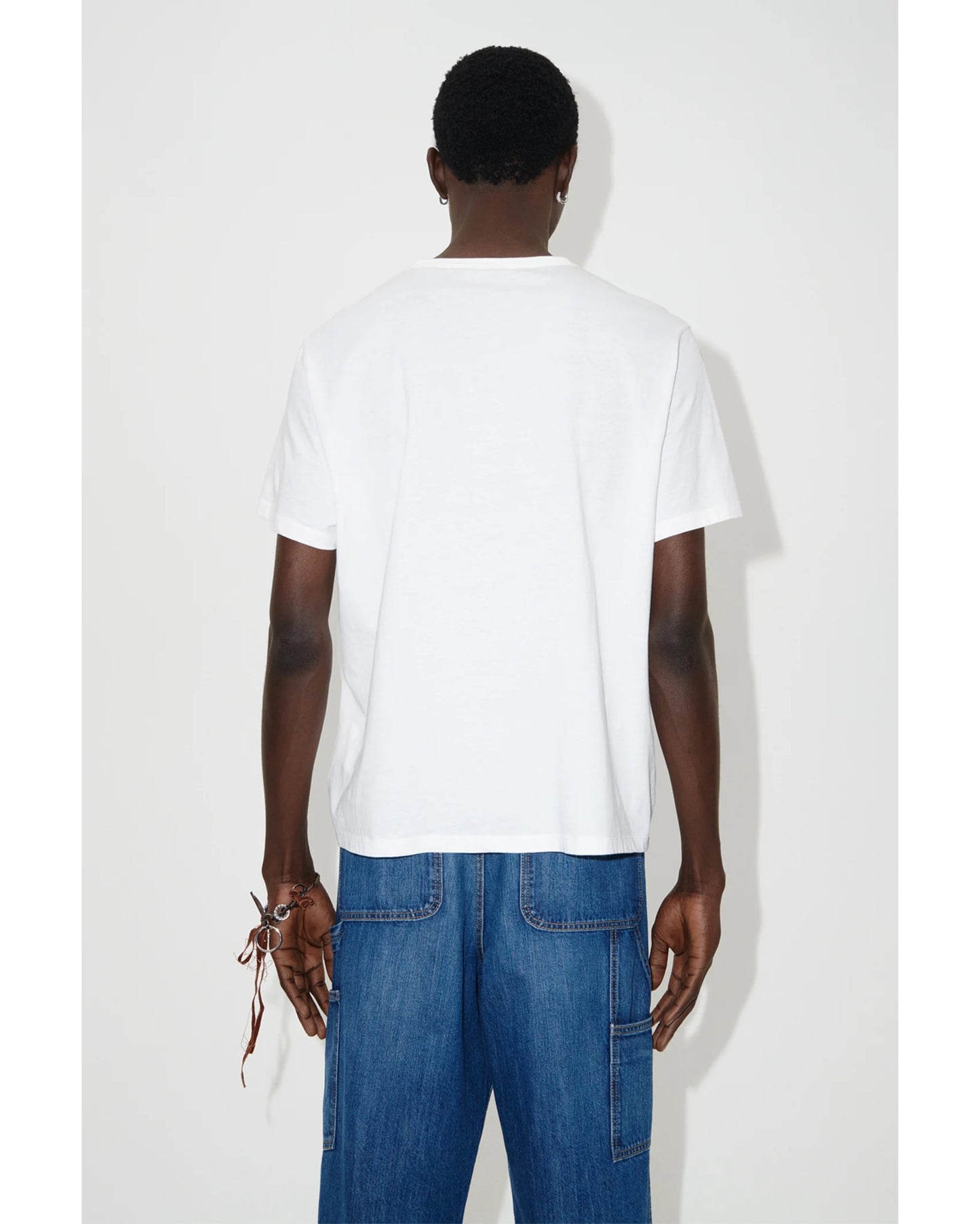 NEW BOX T-SHIRT WHITE CLEAN JERSEY