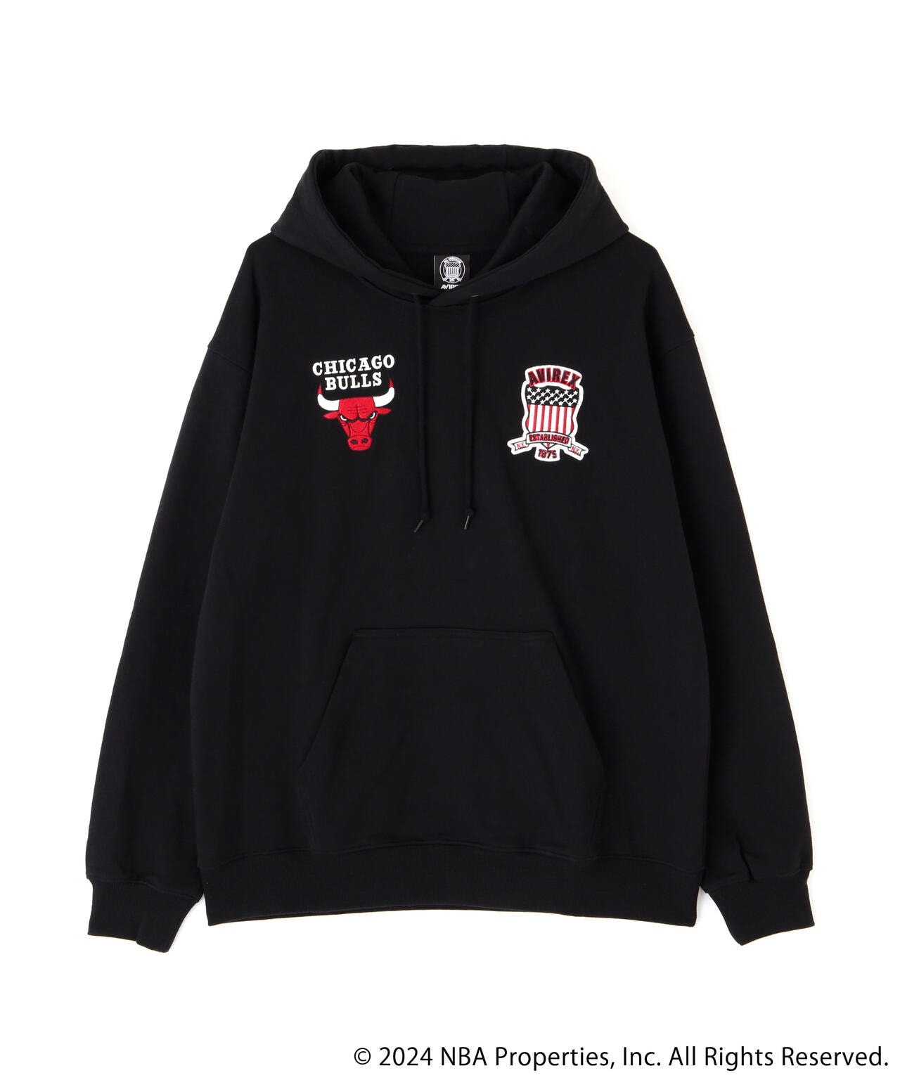国内発送【AVIREX】× NBAHOODIE AVIREX × NBA》HOODIE – TIME AFTER TIME