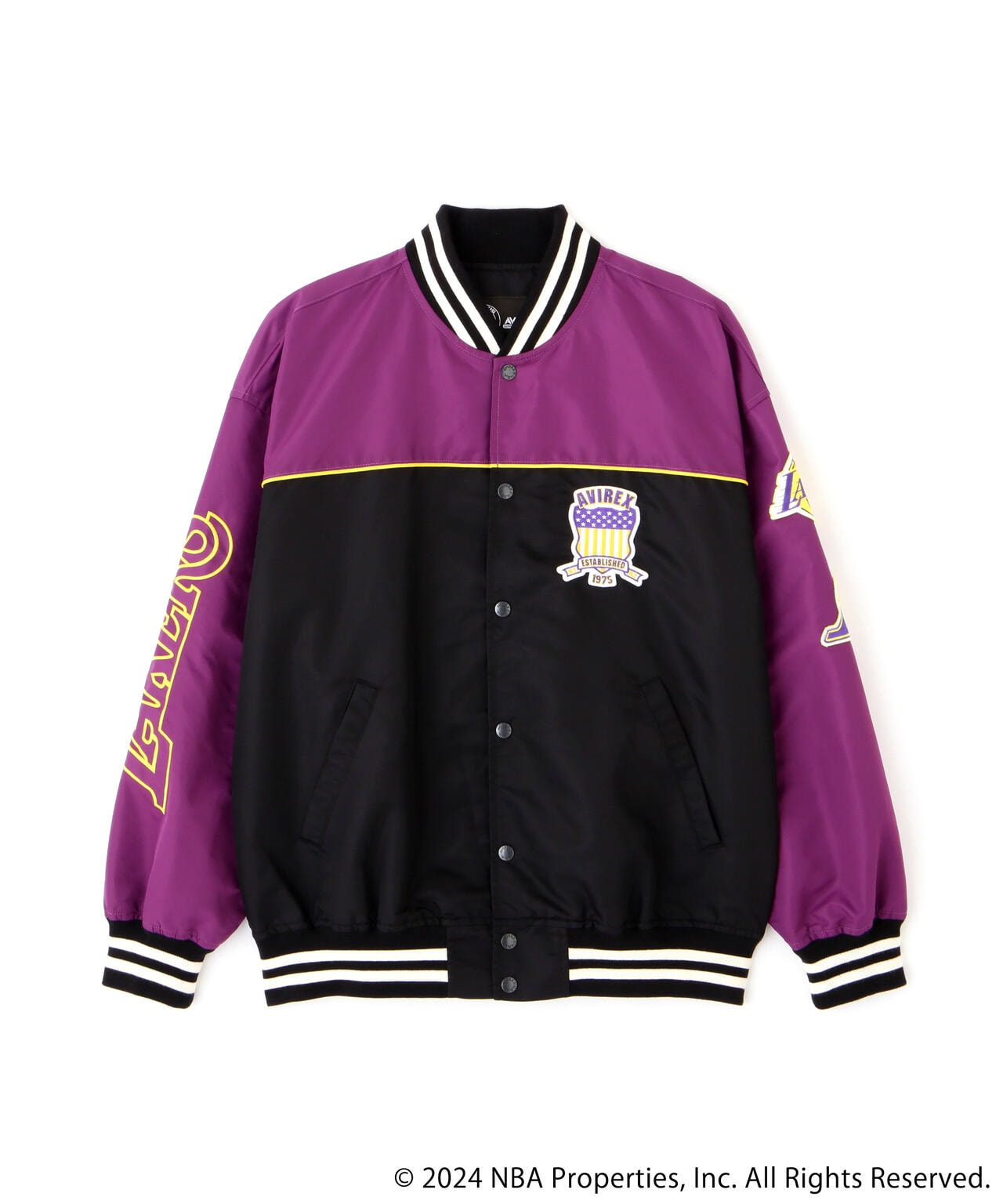 AVIREX × NBA》NYLON JACKET – TIME AFTER TIME AVIREX × NBA》NYLON JACKET – TIME AFTER TIME