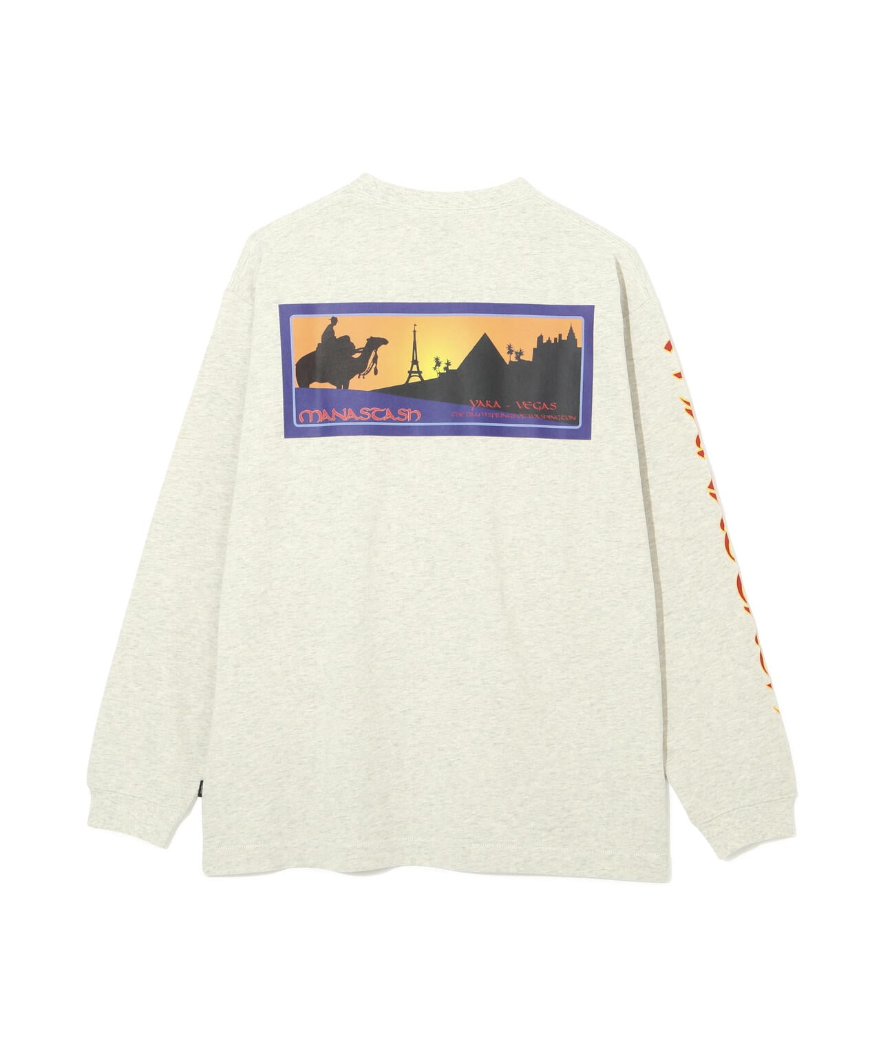 HEMP L/S TEE YAKA-VEGAS