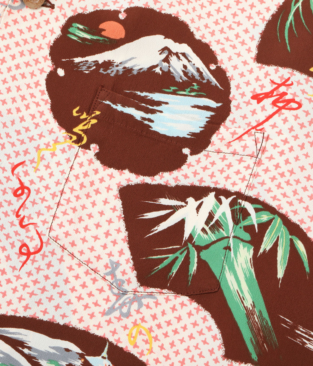 RAYON HAWAIIAN SHIRT “JAPANESE TRADITION” SS39418