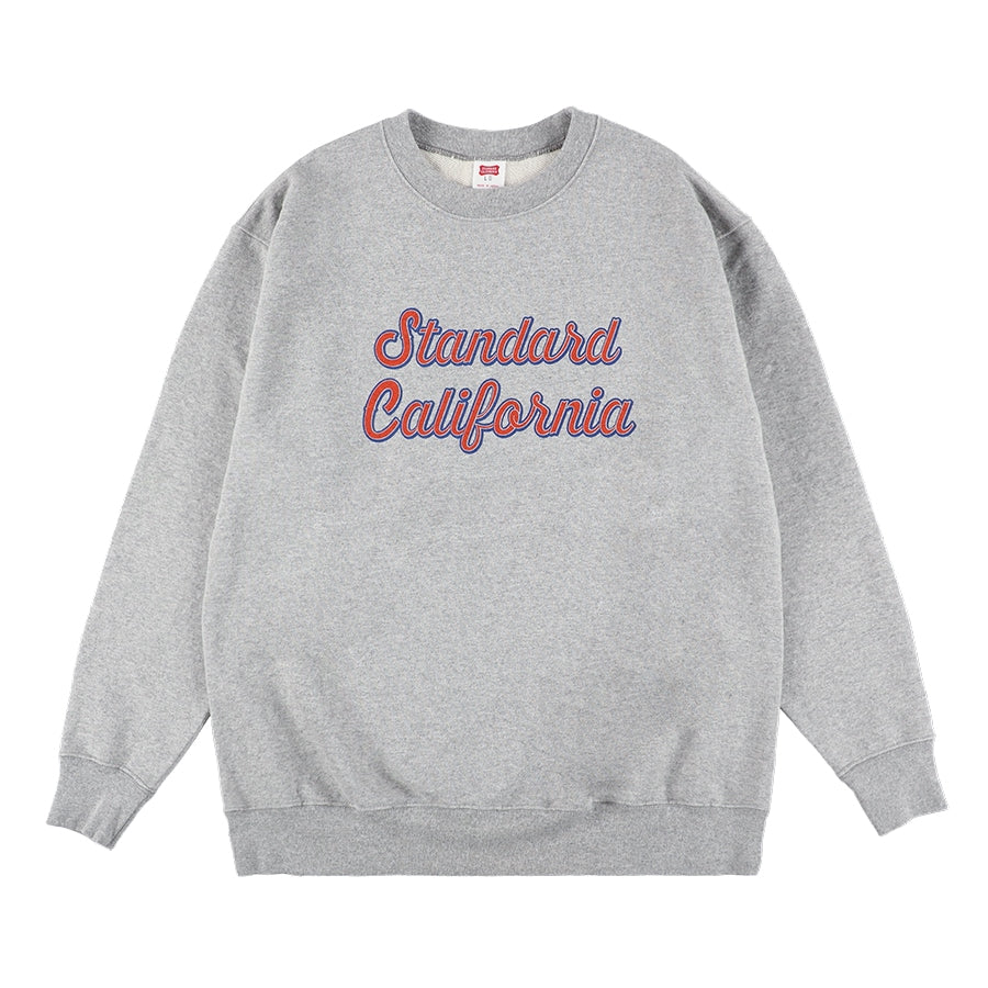 SD US Cotton Script Logo Crew Sweat