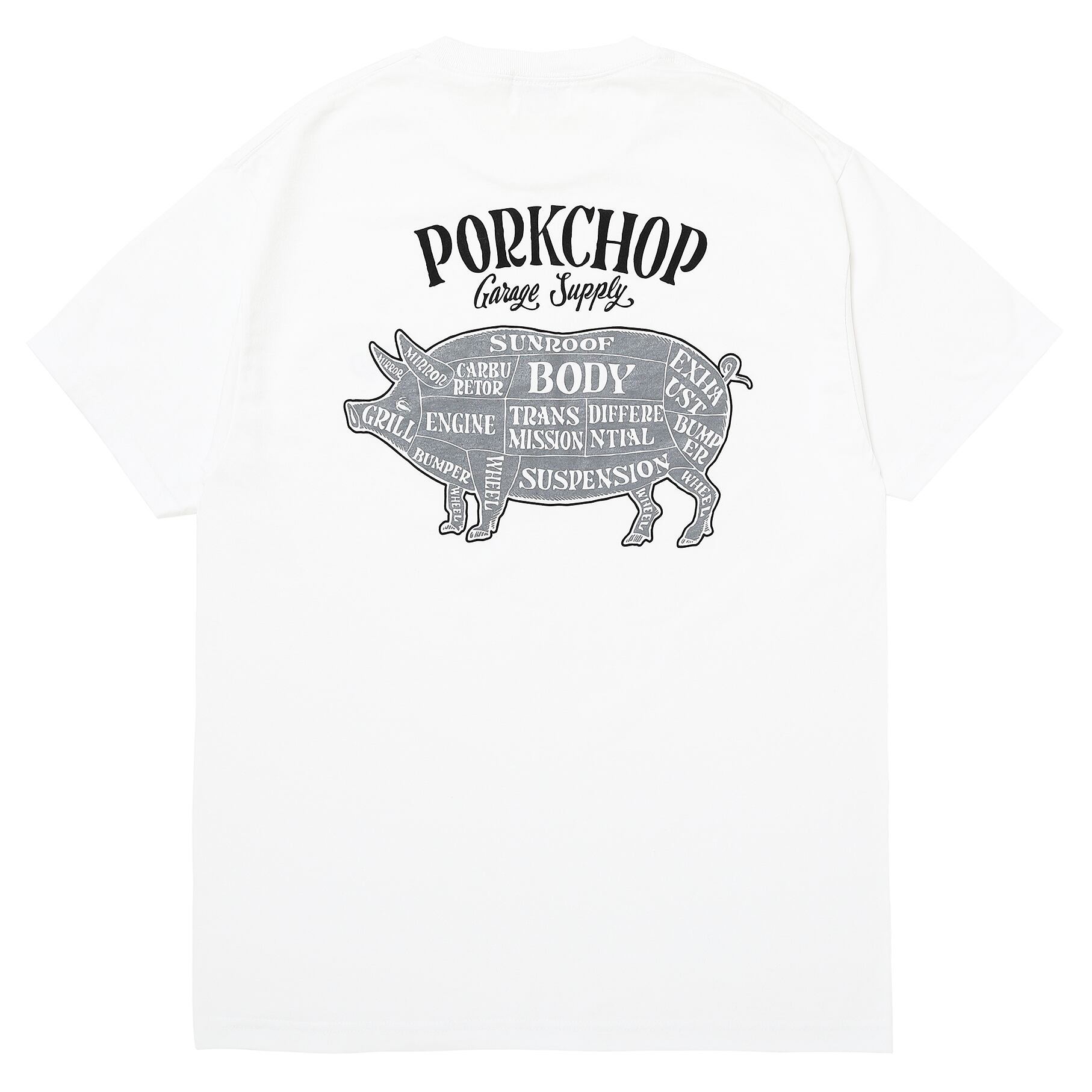 レア 中古 PORKCHOP × Ed Roth SWEAT ホワイト M PORK BACK TEE WHITE – TIME AFTER TIME