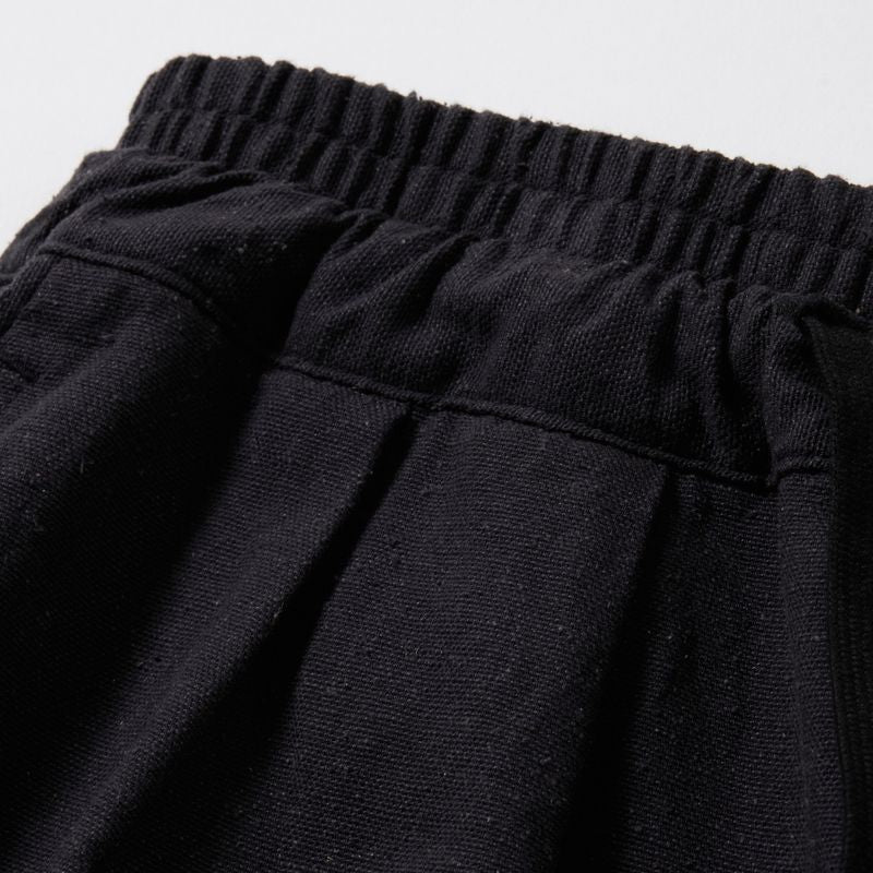 COTTON/SILK NEP DUCK BALLOON PANTS 42430