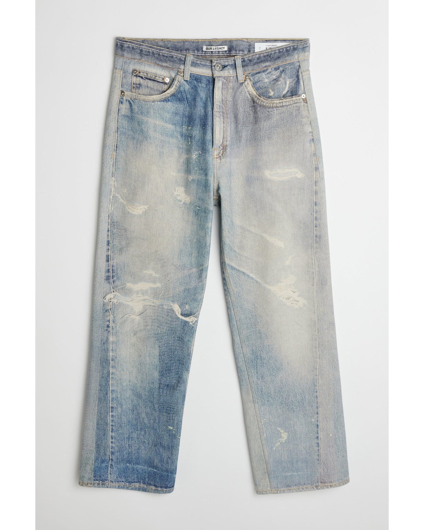 THIRD CUT Degital Denim Print