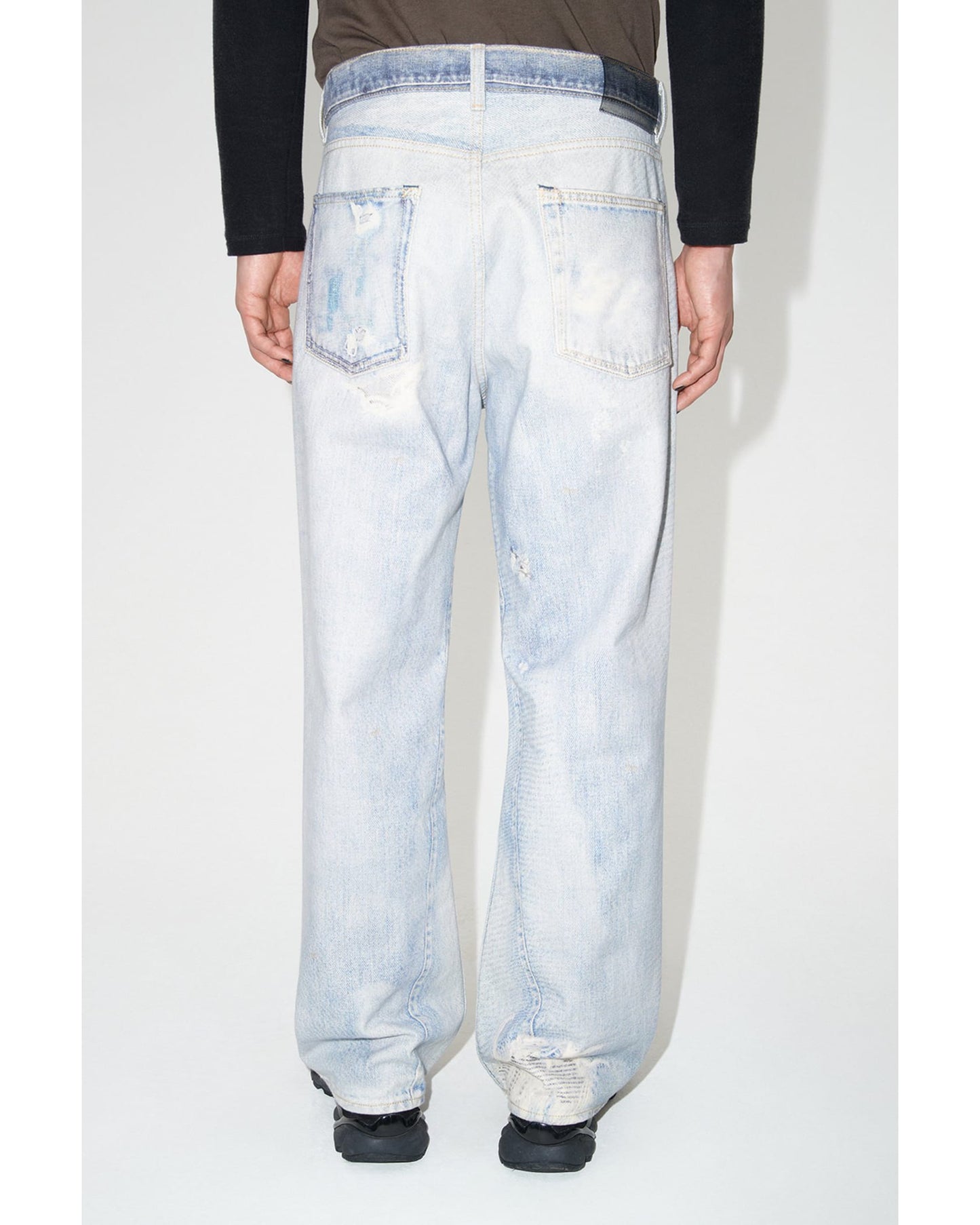 THIRD CUT Degital Denim Print