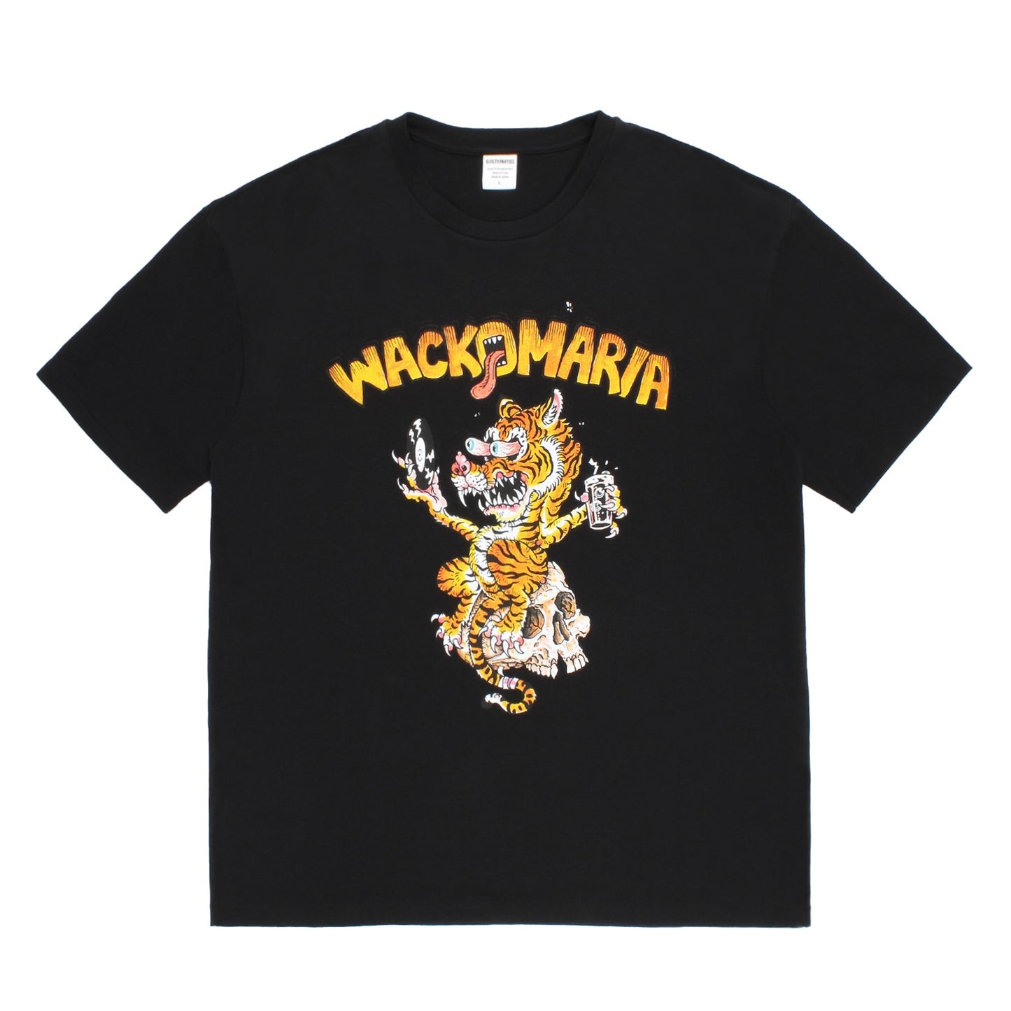 TIM LEHI / WASHED HEAVY WEIGHT CREW NECK T-SHIRT