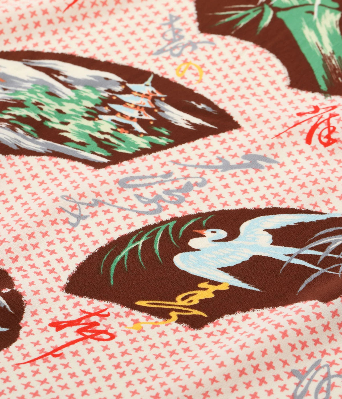 RAYON HAWAIIAN SHIRT “JAPANESE TRADITION” SS39418