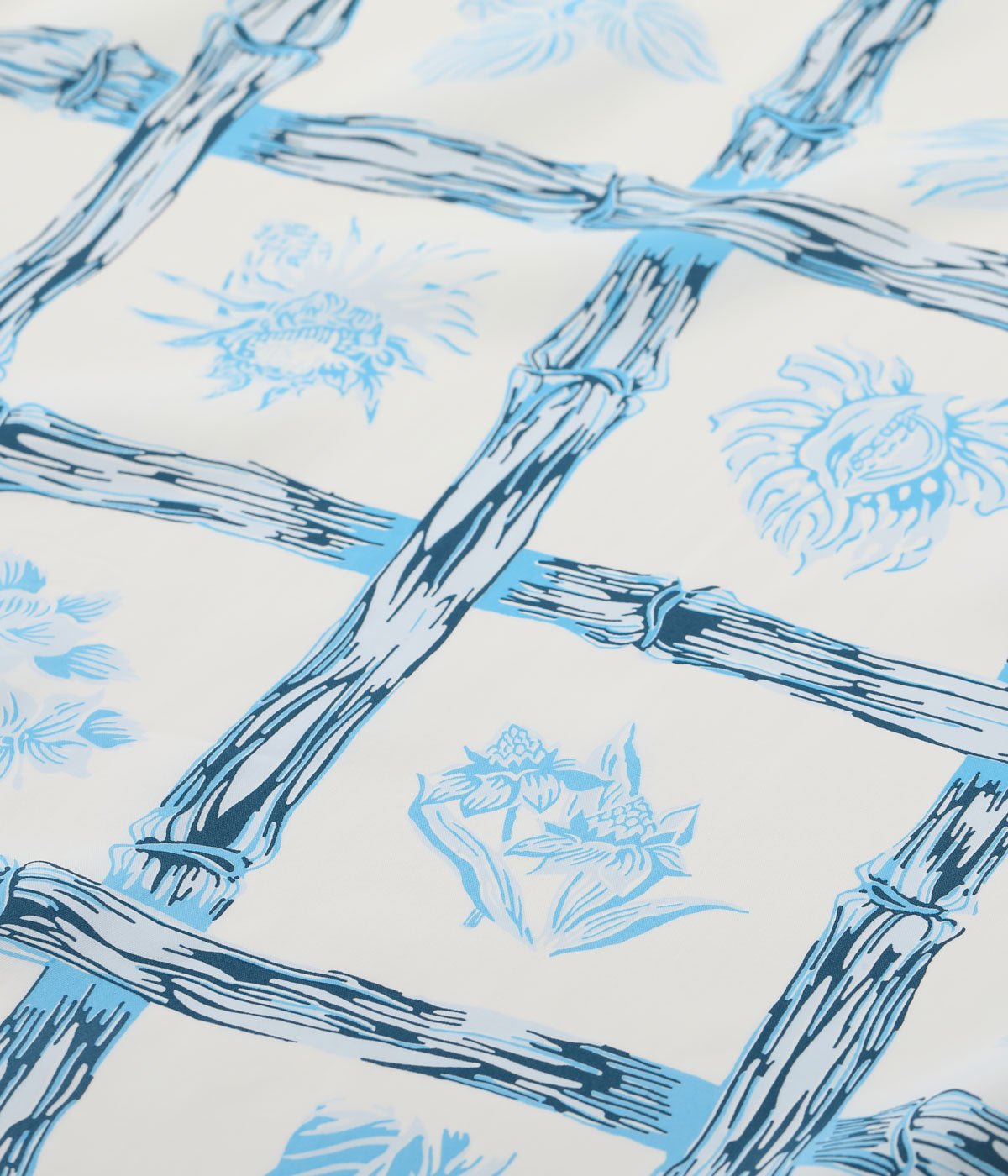 RAYON HAWAIIAN SHIRT “ISLAND PLANTS” SS39419