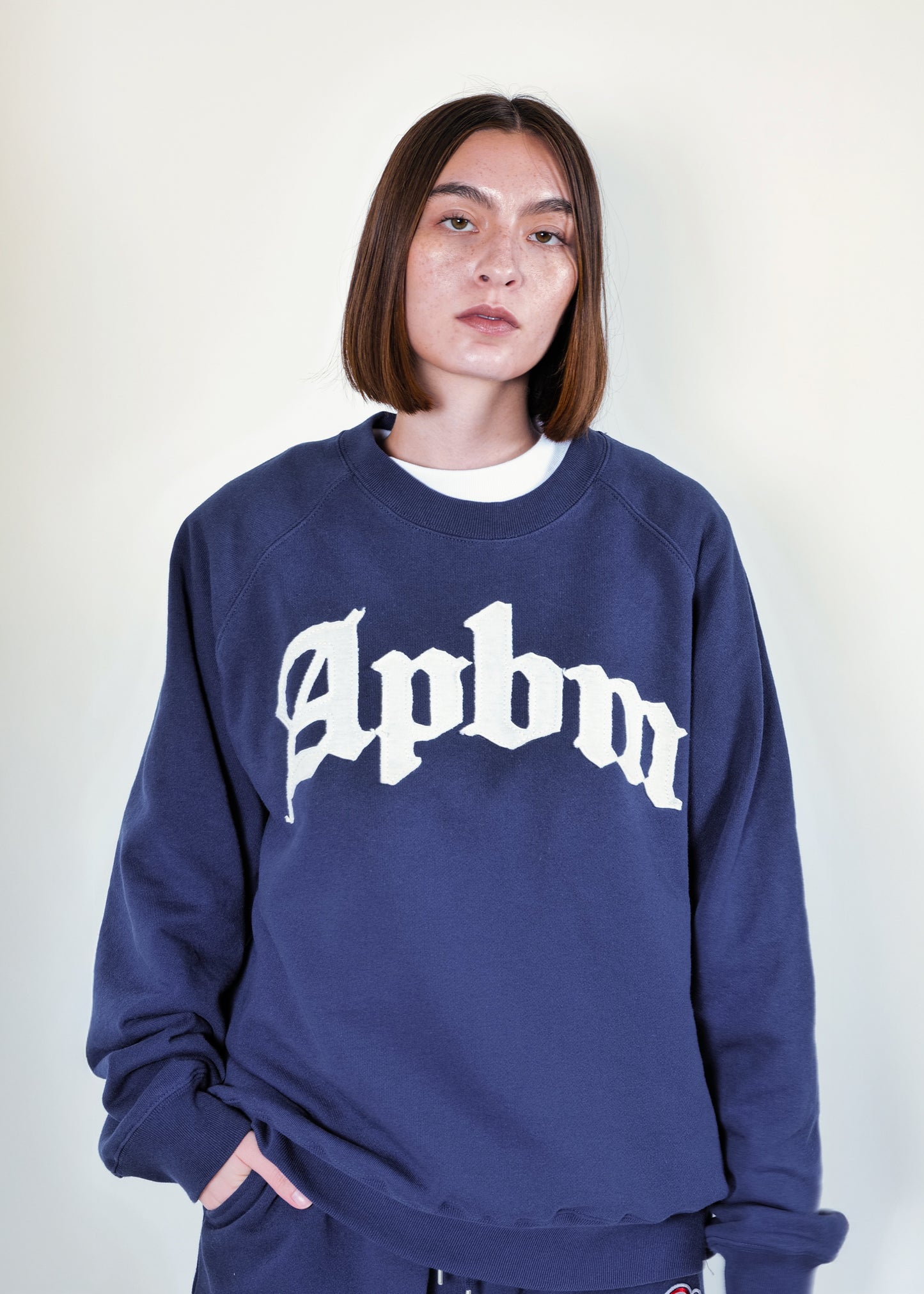 "Apbm" Crew Sweat