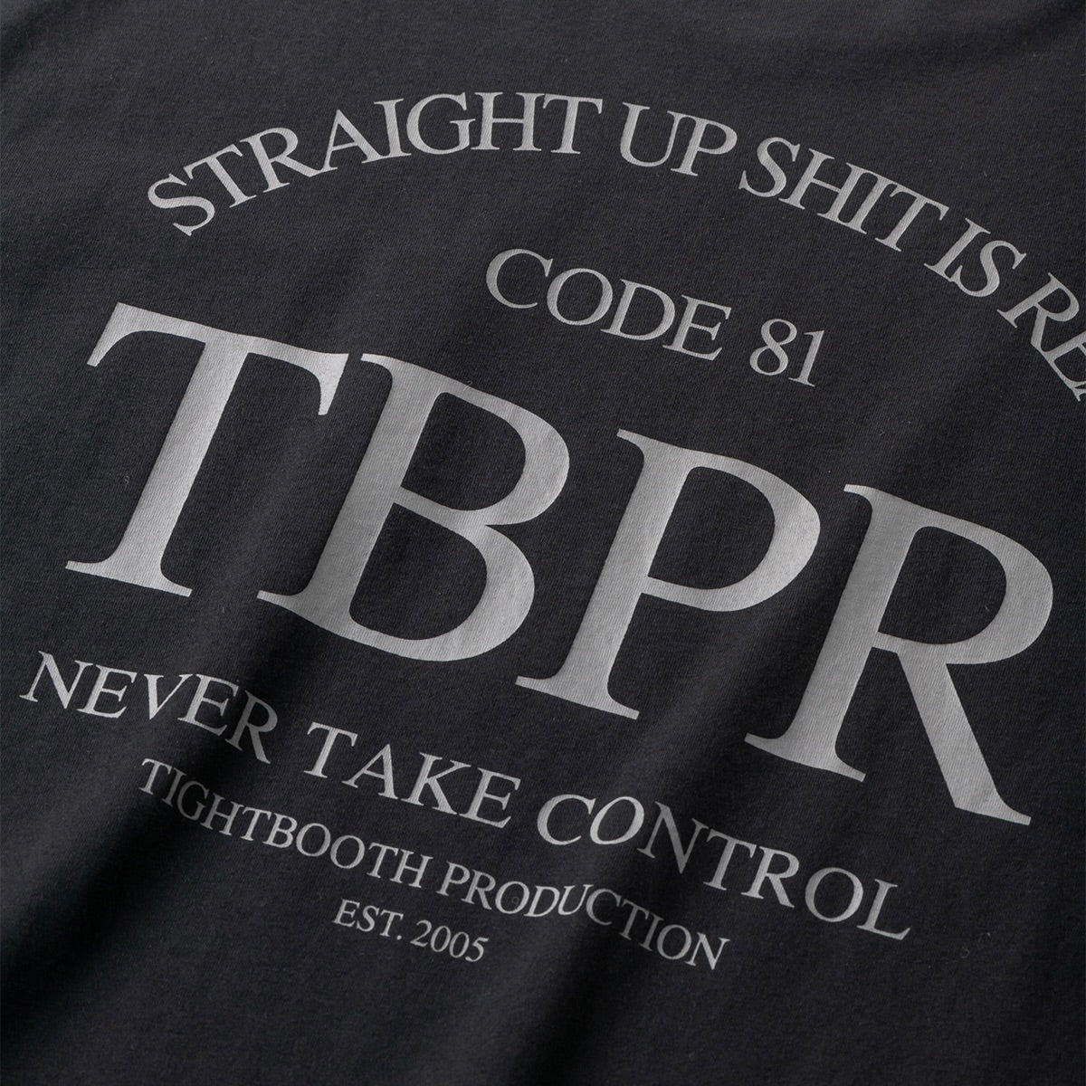 STRAIGHT UP S/S T-SHIRT