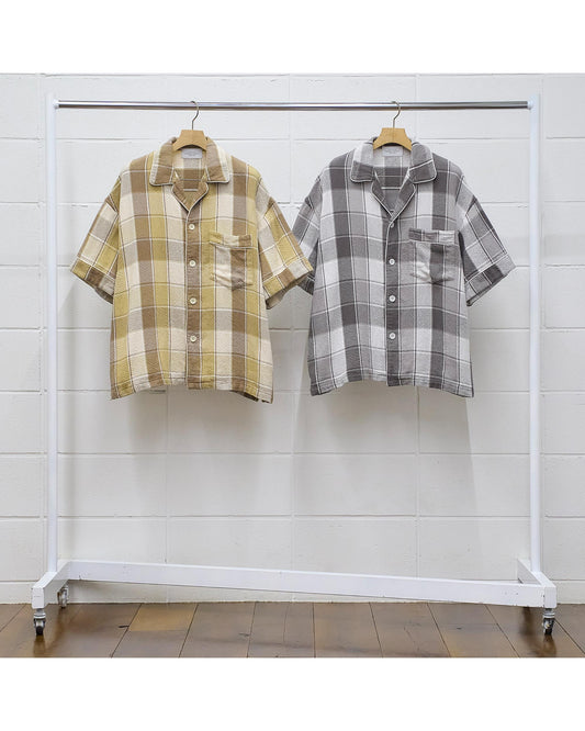 US2416 Check short sleeve shirt