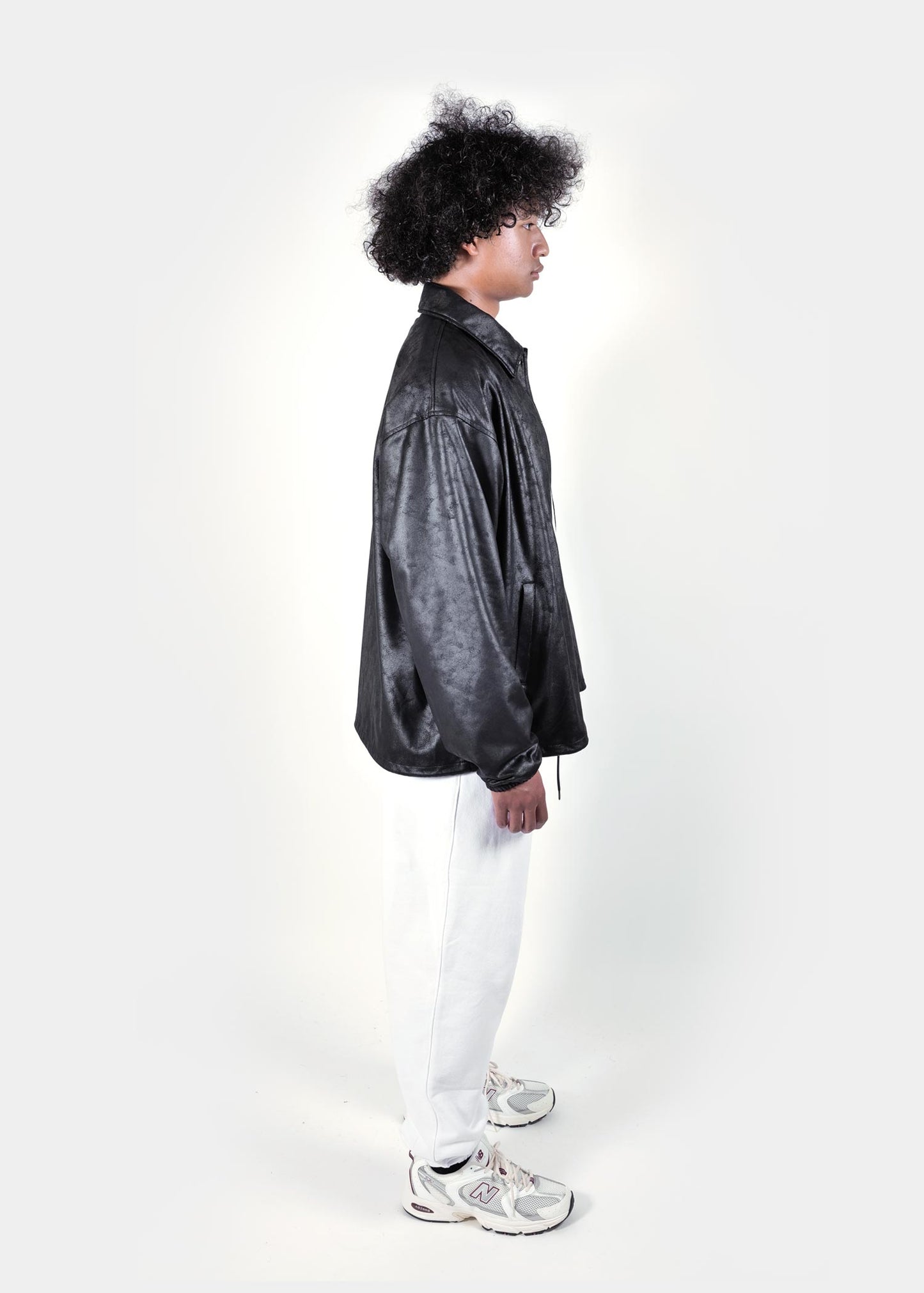 Synthetic Leather Jacket
