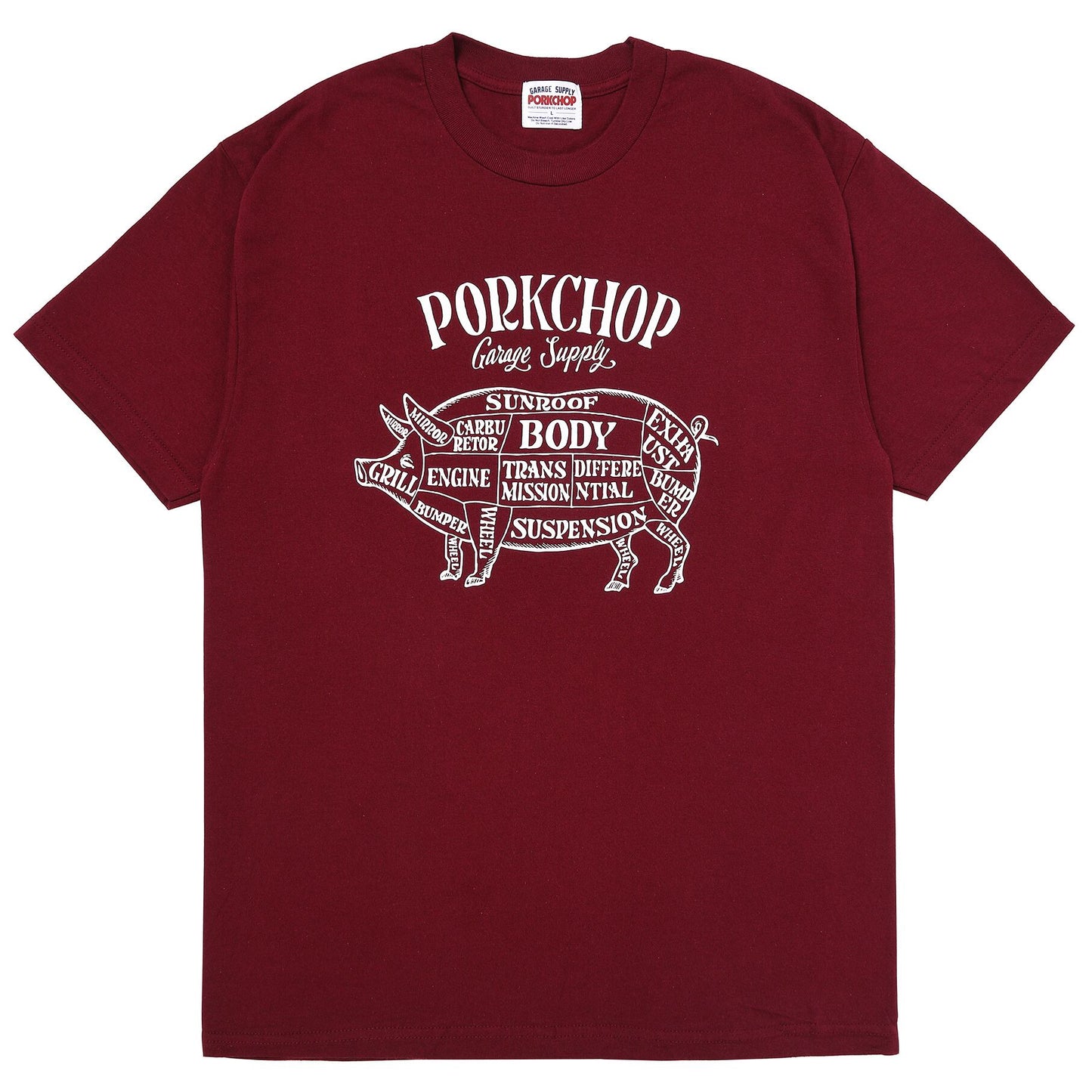 PORK FRONT TEE 25