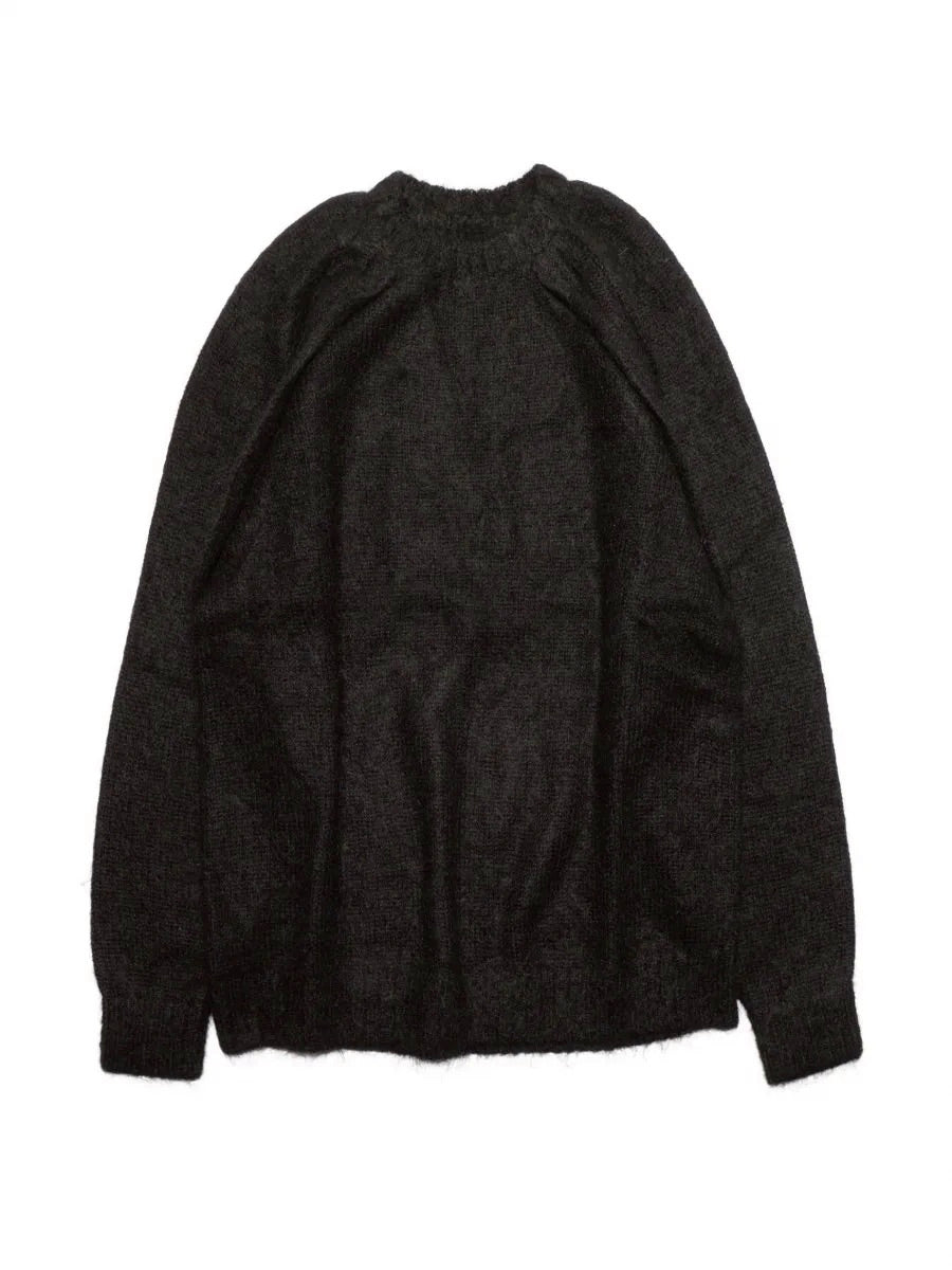 SEEM OUT RAGLAN MOHAIR CREW KNIT