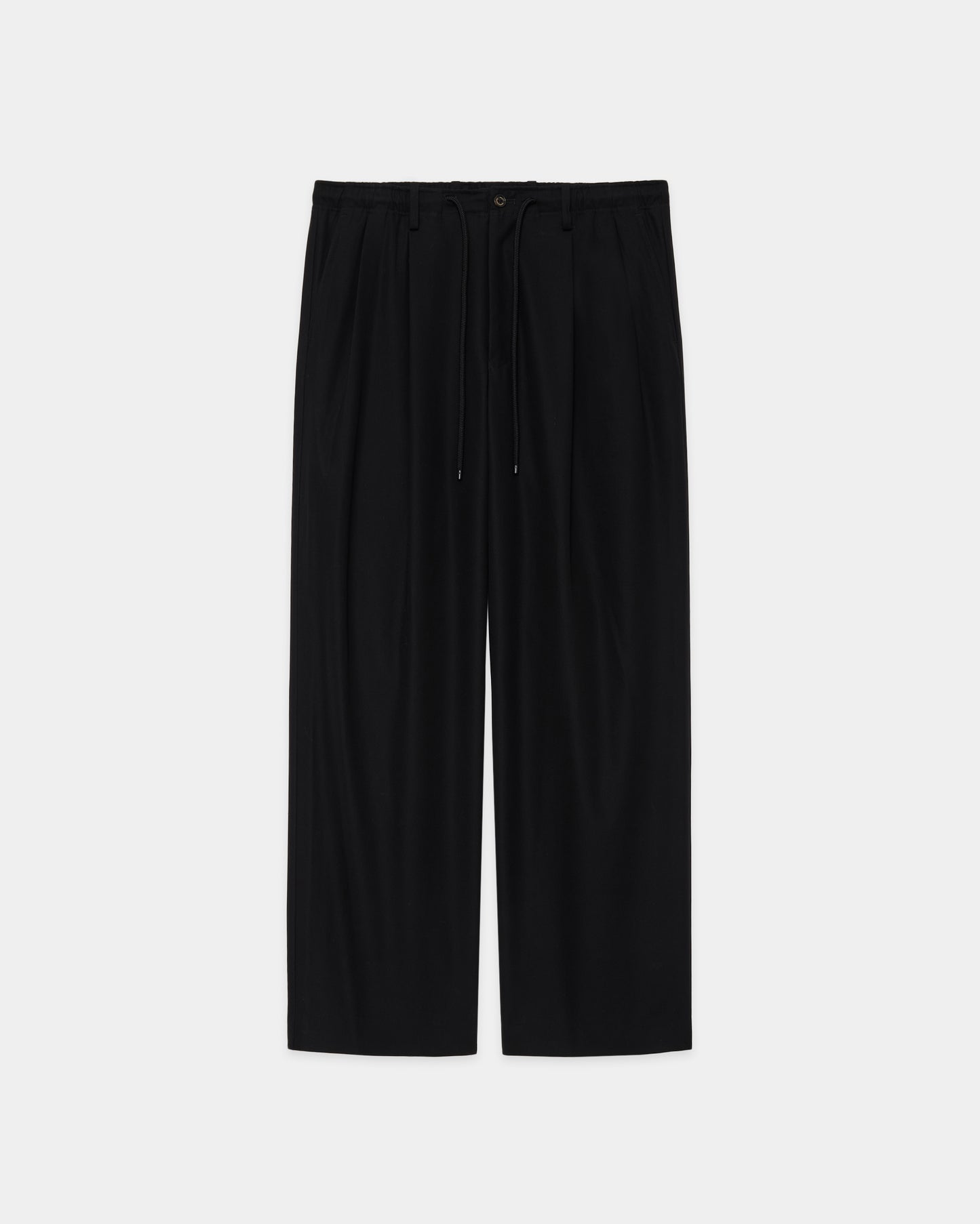 DOUBLE PLEATED EASY TROUSERS