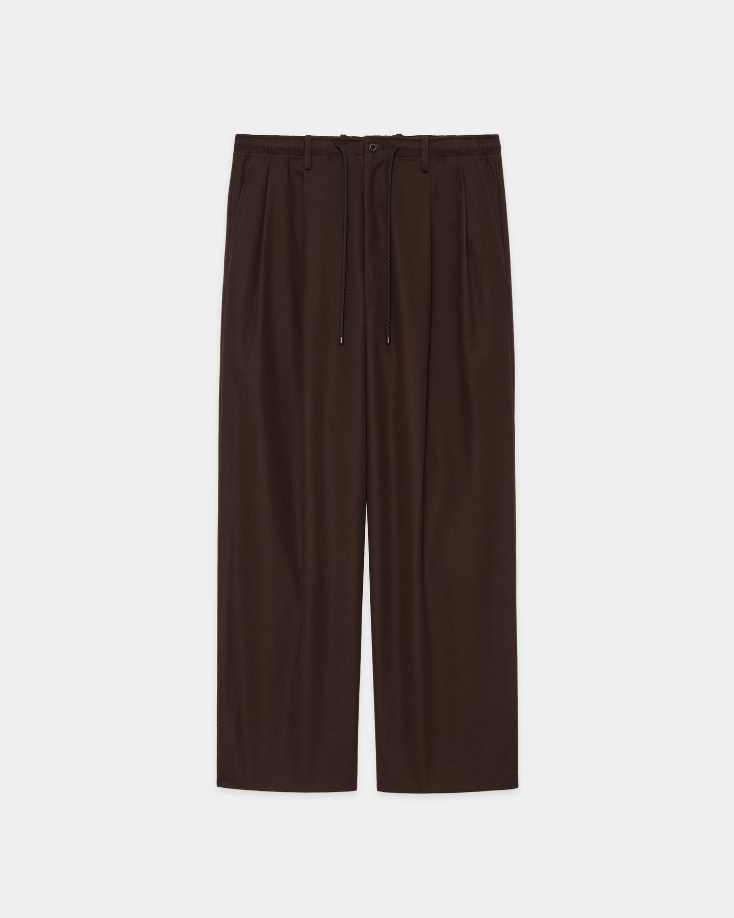 DOUBLE PLEATED EASY TROUSERS