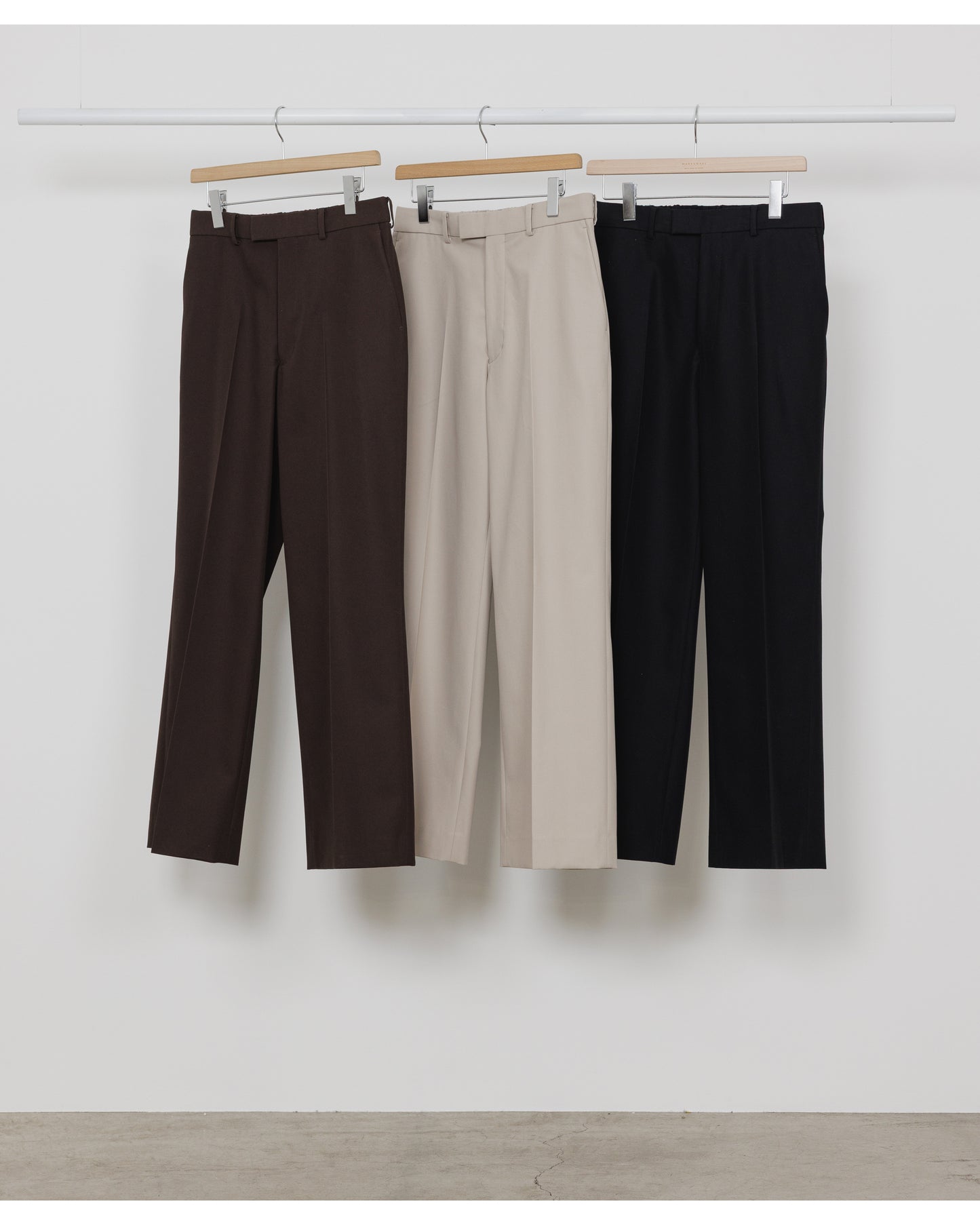 WIDE STRAIGHT TROUSERS