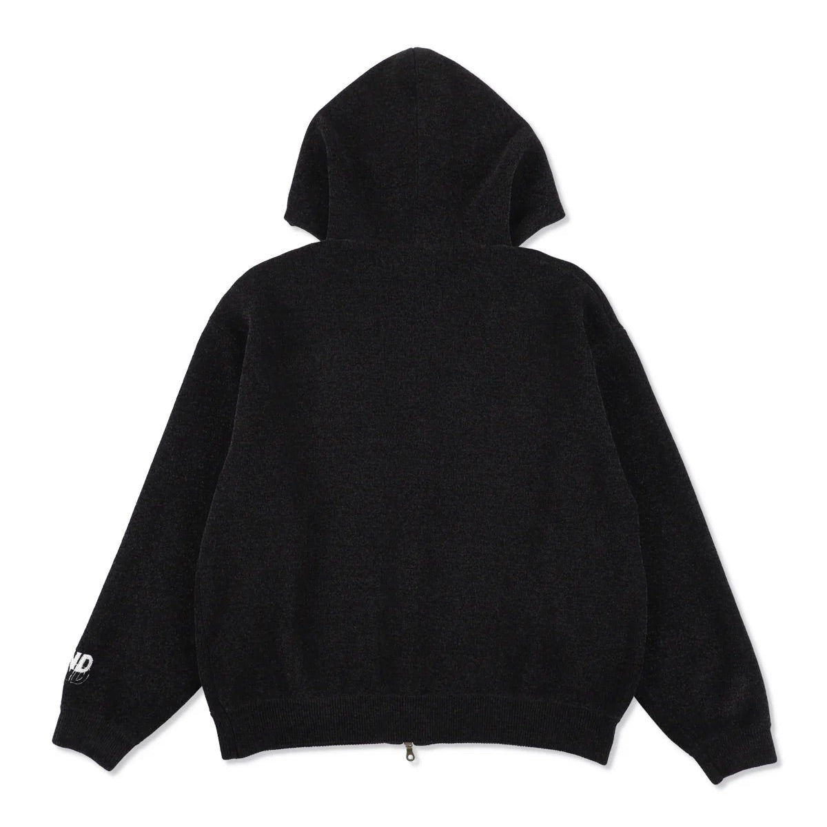Mole Knit Zip Up Hooded Sweatshirt